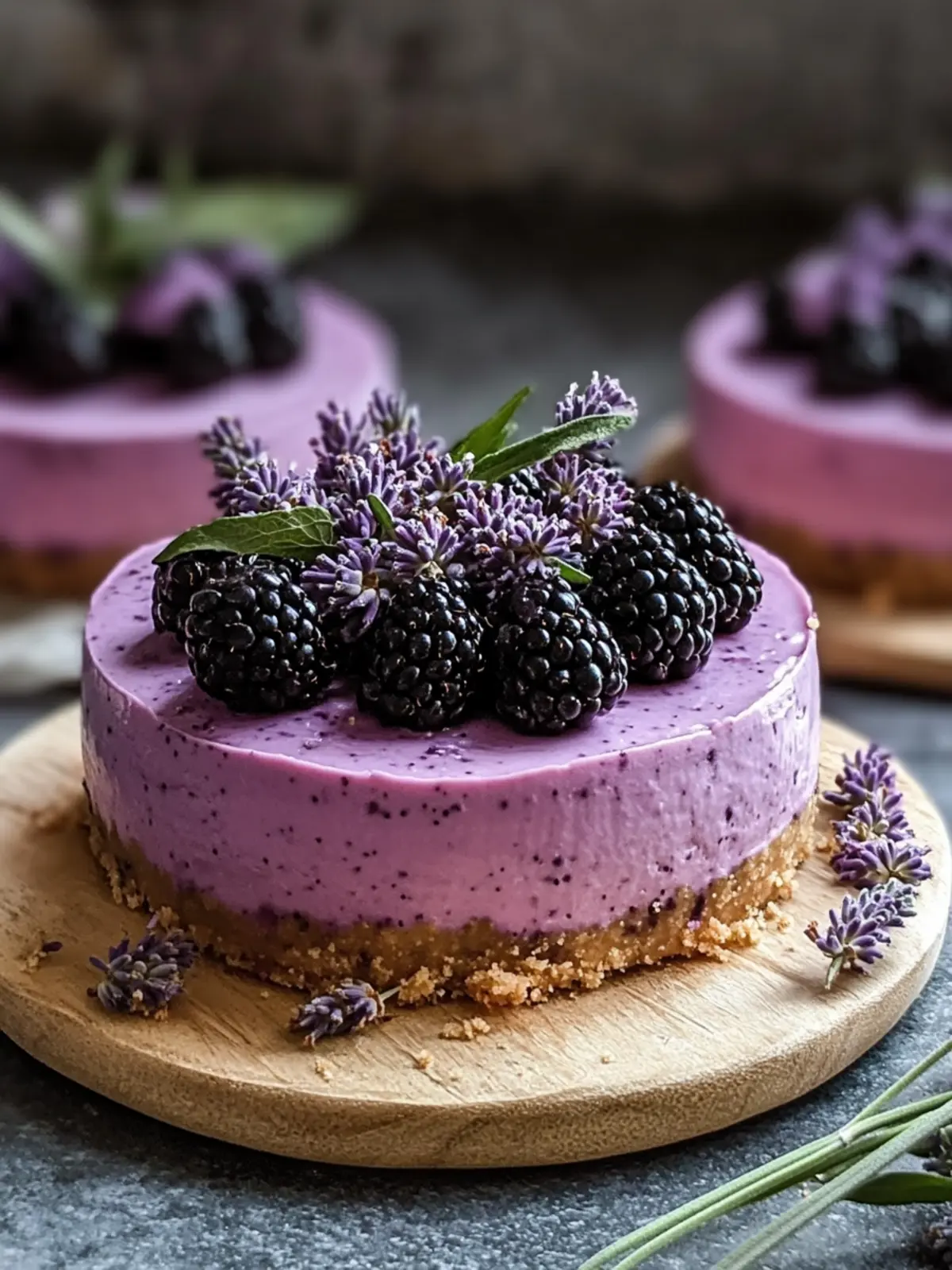 Luscious Blackberry Lavender Cheesecake That Wows Every Guest 2 Luscious Blackberry Lavender Cheesecake