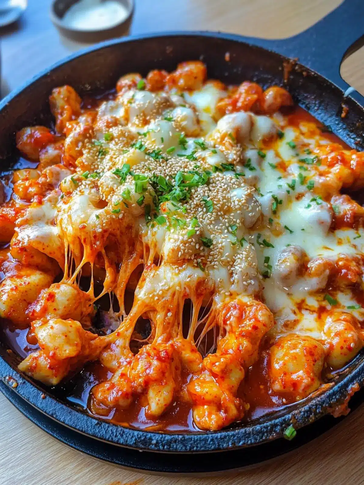 Spicy Korean Fire Chicken with Cheese Buldak You'll Crave! 2 Korean Fire Chicken with Cheese (Cheese Buldak)