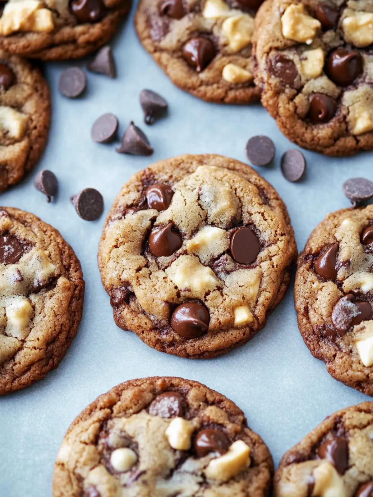 Indulge in Irresistible Triple Chocolate Chip Cookies Today 2 Triple Chocolate Chip Cookies
