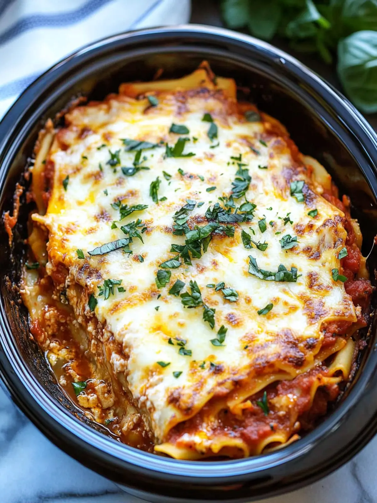 Easiest Ever Crockpot Lasagna Recipe for Busy Weeknights 2 Easiest Ever Crockpot Lasagna Recipe