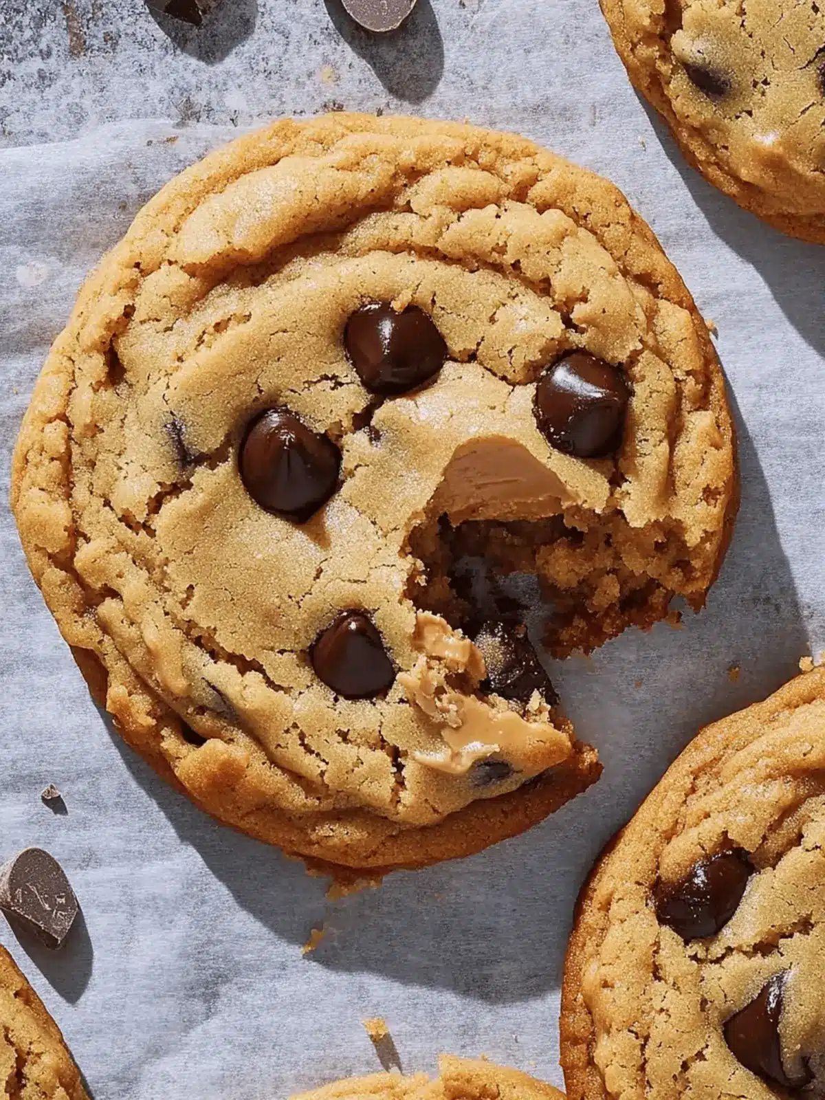 Delicious Peanut Butter Chocolate Chip Cookies in Minutes 2 Peanut Butter Chocolate Chip Cookies