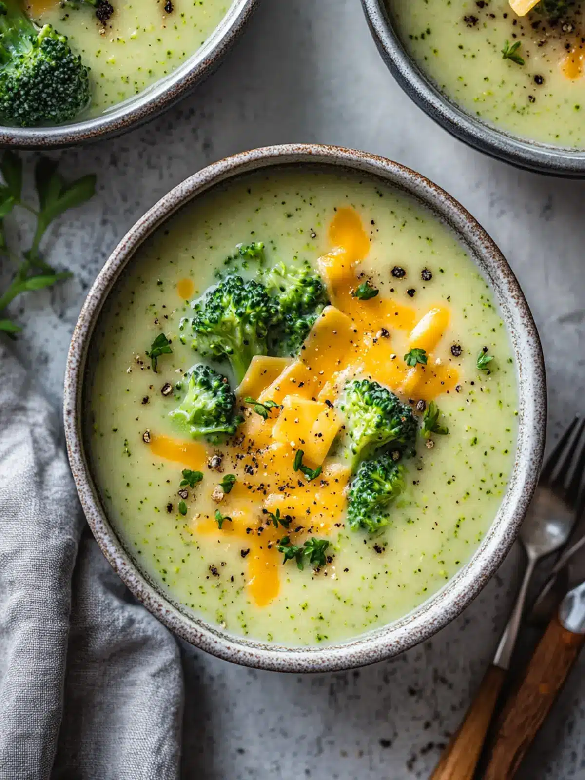 Healthy Broccoli Cheddar Soup That Comforts Your Soul 2 Broccoli Cheddar Soup