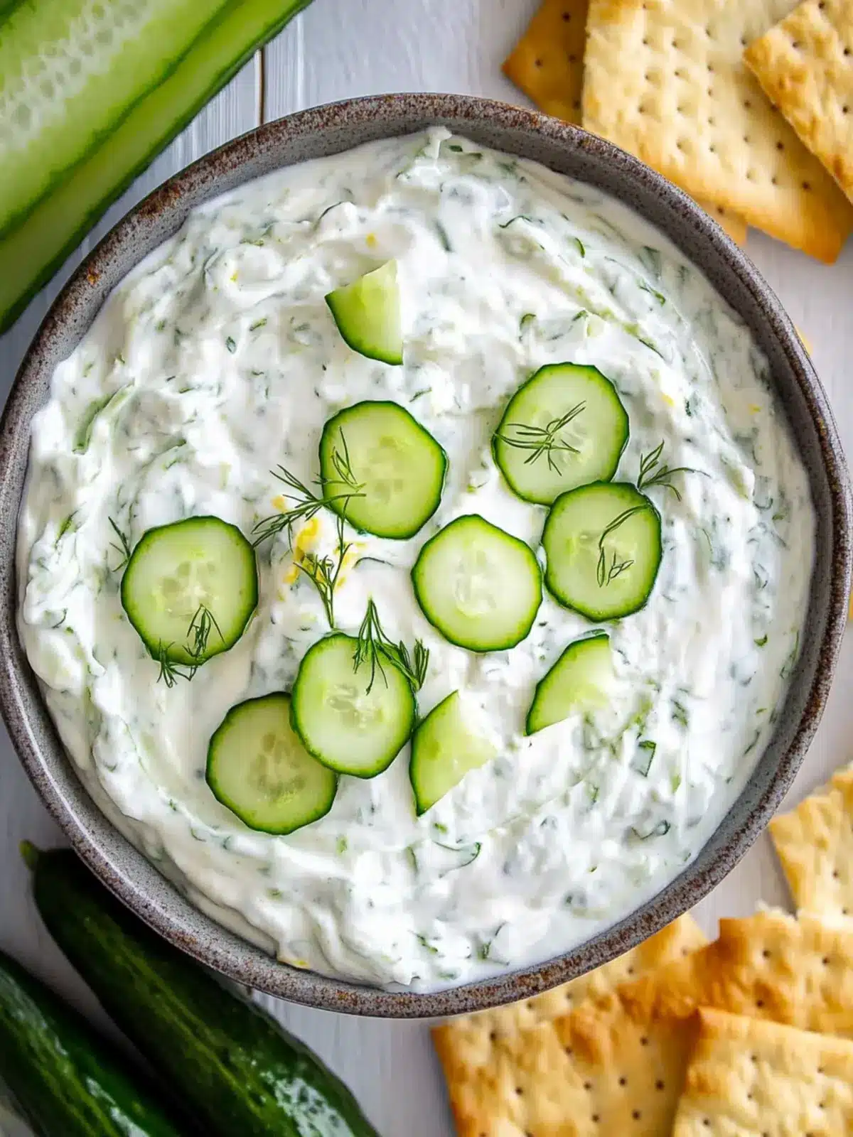 Cucumber Cream Cheese Crack Dip: Your New Favorite Party Snack 4 Cucumber Cream Cheese Crack Dip