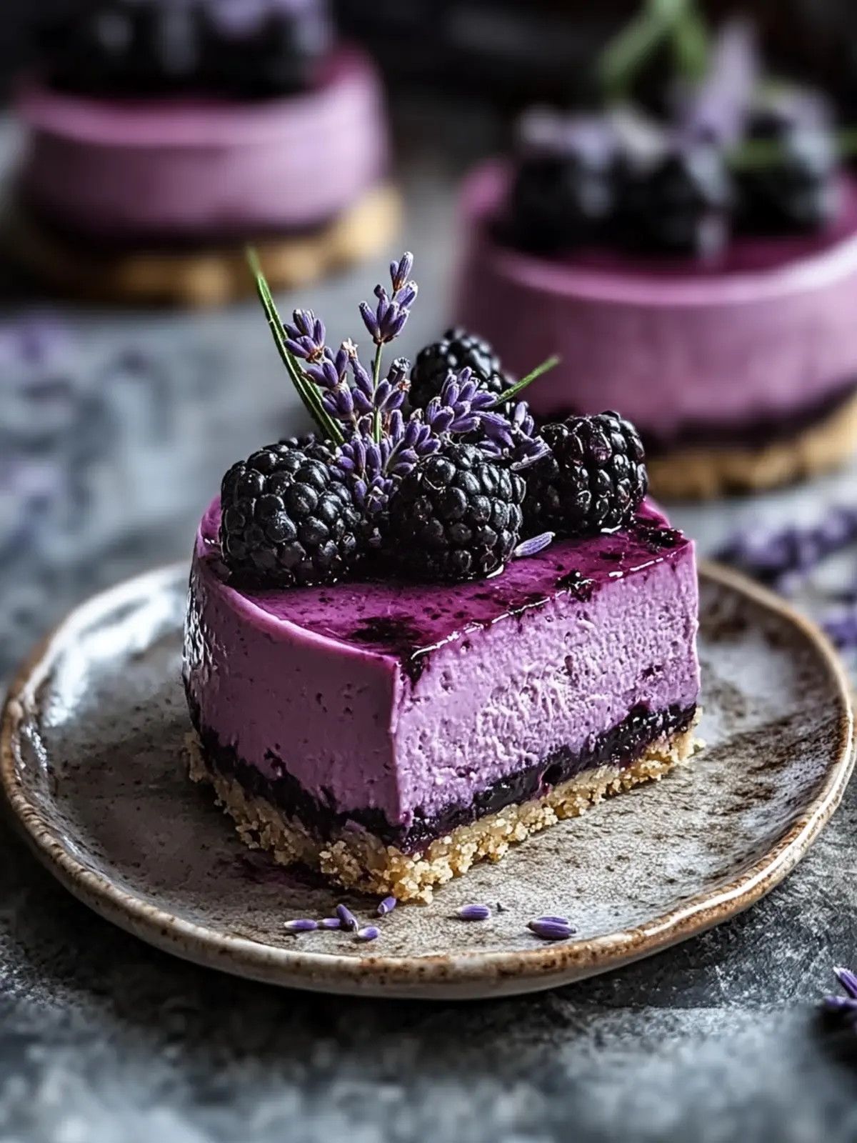 Luscious Blackberry Lavender Cheesecake That Wows Every Guest 4 Luscious Blackberry Lavender Cheesecake