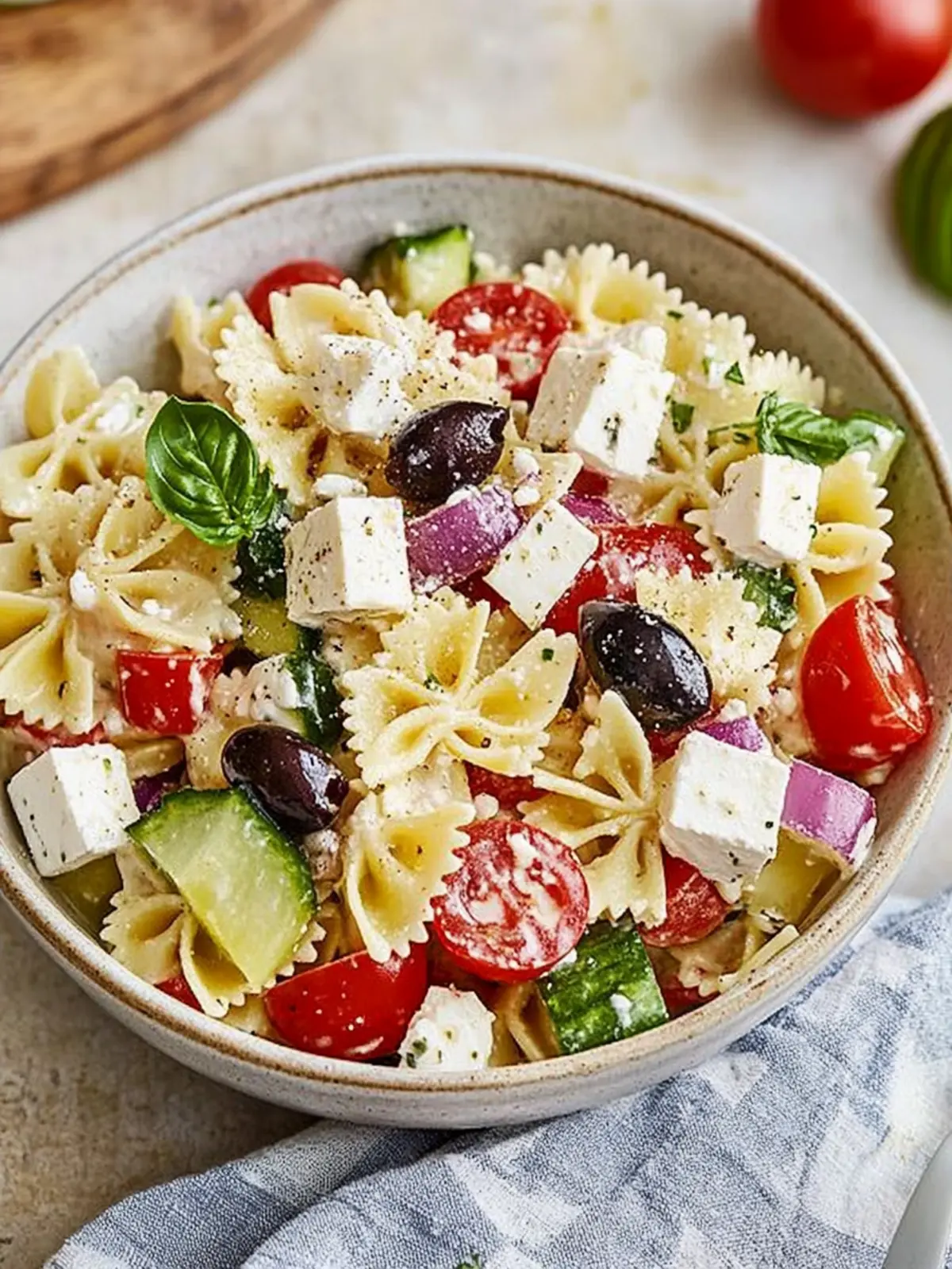 Savor the Flavor: Quick Greek Pasta Salad Recipe You ll Love 3 Greek pasta salad