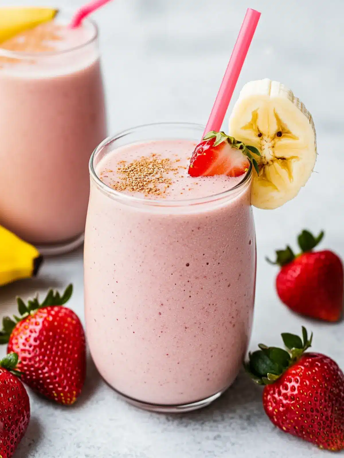 Creamy Strawberry Banana Smoothie for a Protein-Packed Boost 3 Strawberry Banana Smoothie