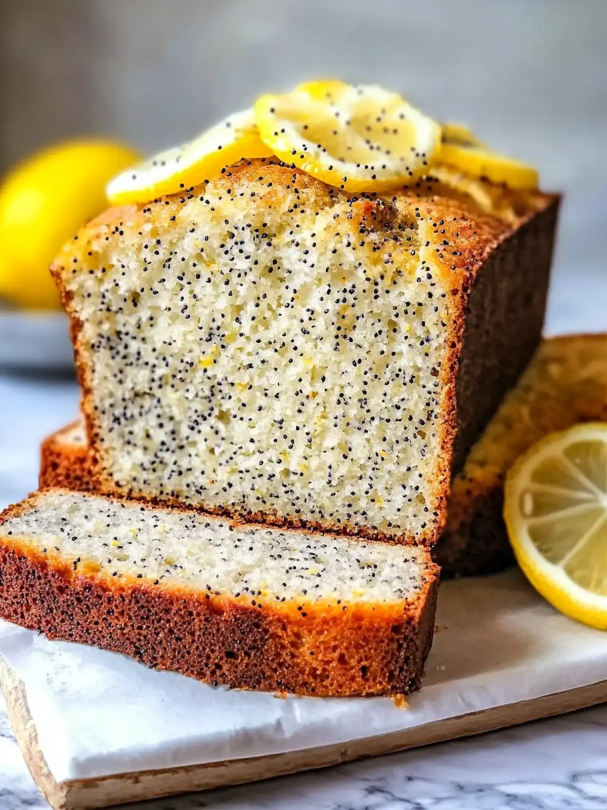 Delicious Gluten-Free Vegan Lemon Poppy Seed Bread Recipe 3 Gluten-Free Vegan Lemon Poppy Seed Bread