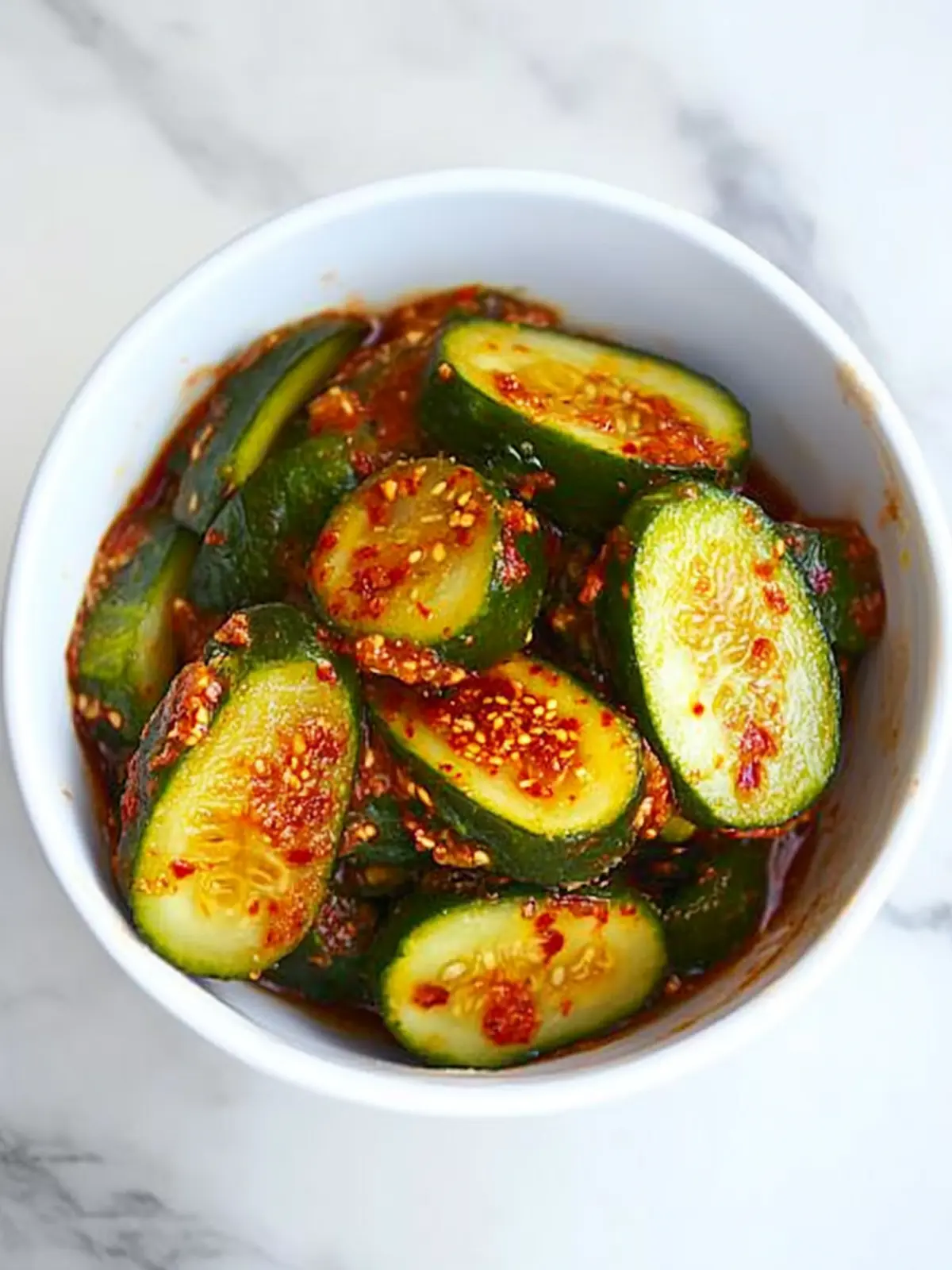 Smacked Cucumber Quick Kimchi: A Flavor-Packed Twist! 3 Smacked Cucumber âQuick Kimchi