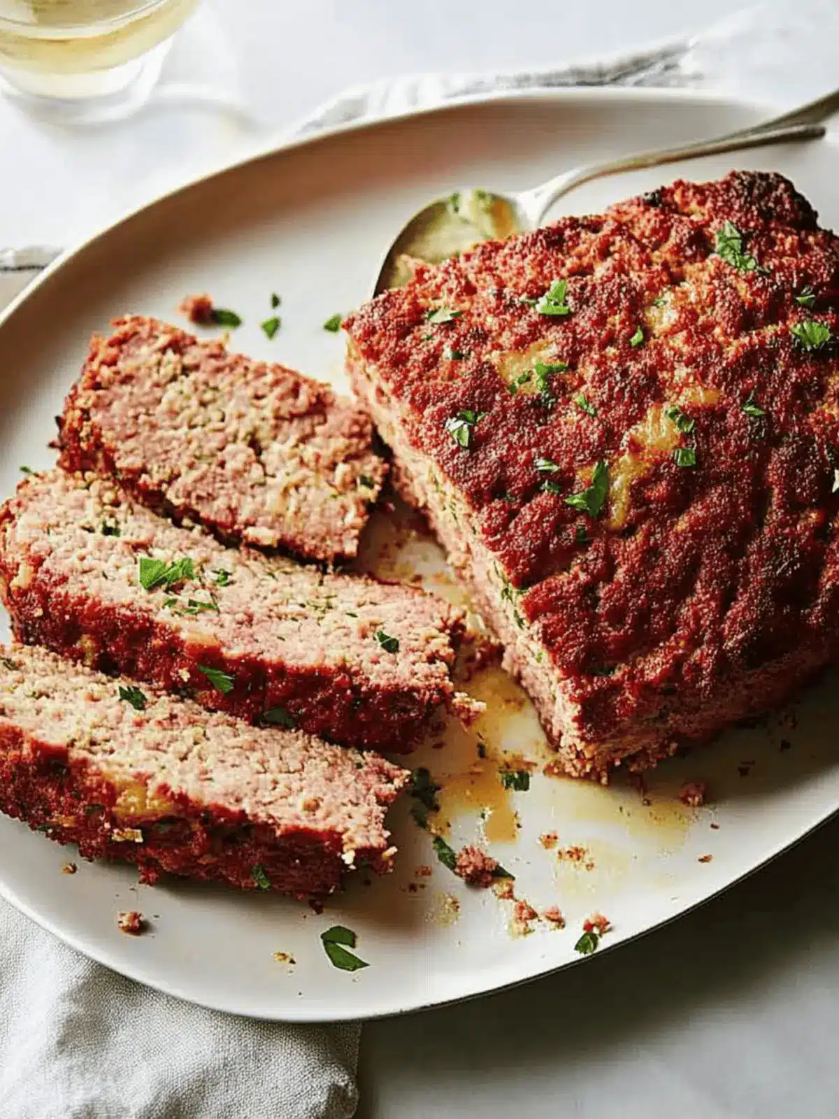 Savory Turkey Meatloaf With Parmesan and Red Wine Magic 3 Turkey Meatloaf With Parmesan and Red Wine