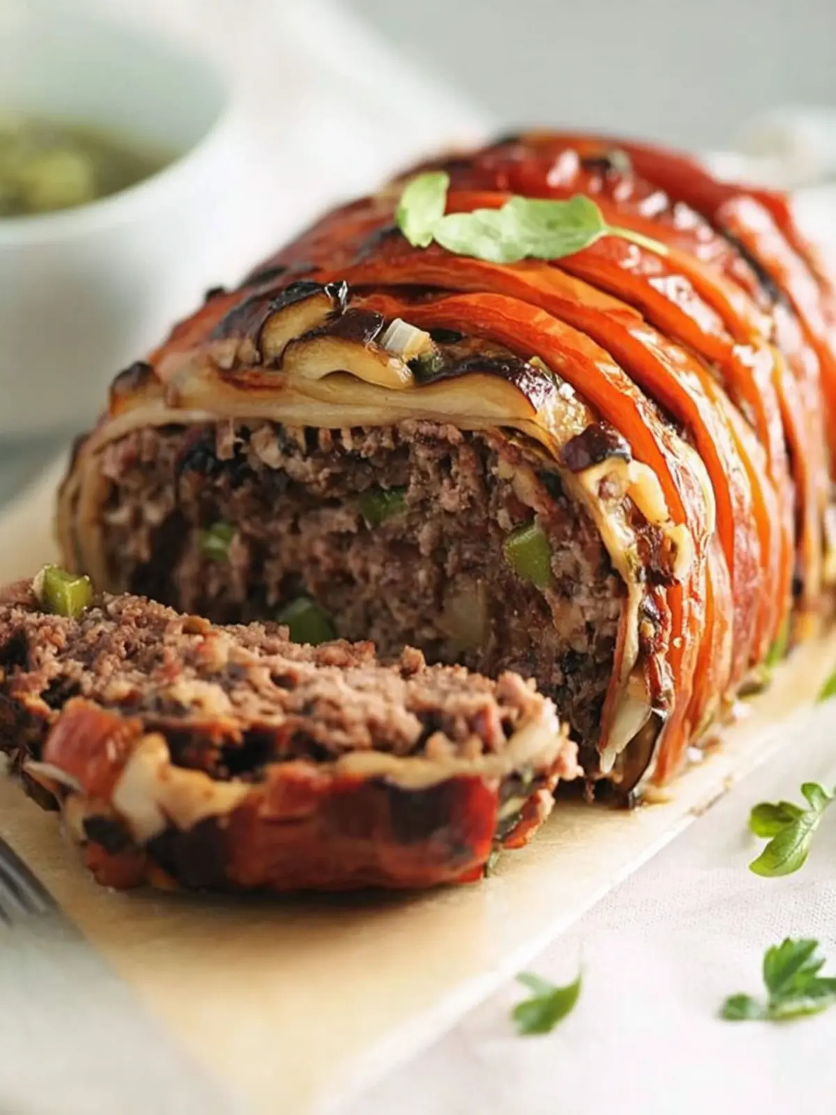 Savory Meatloaf with Mushrooms and Vegetables for Comfort Cravings 3 Meatloaf with mushrooms and vegetables