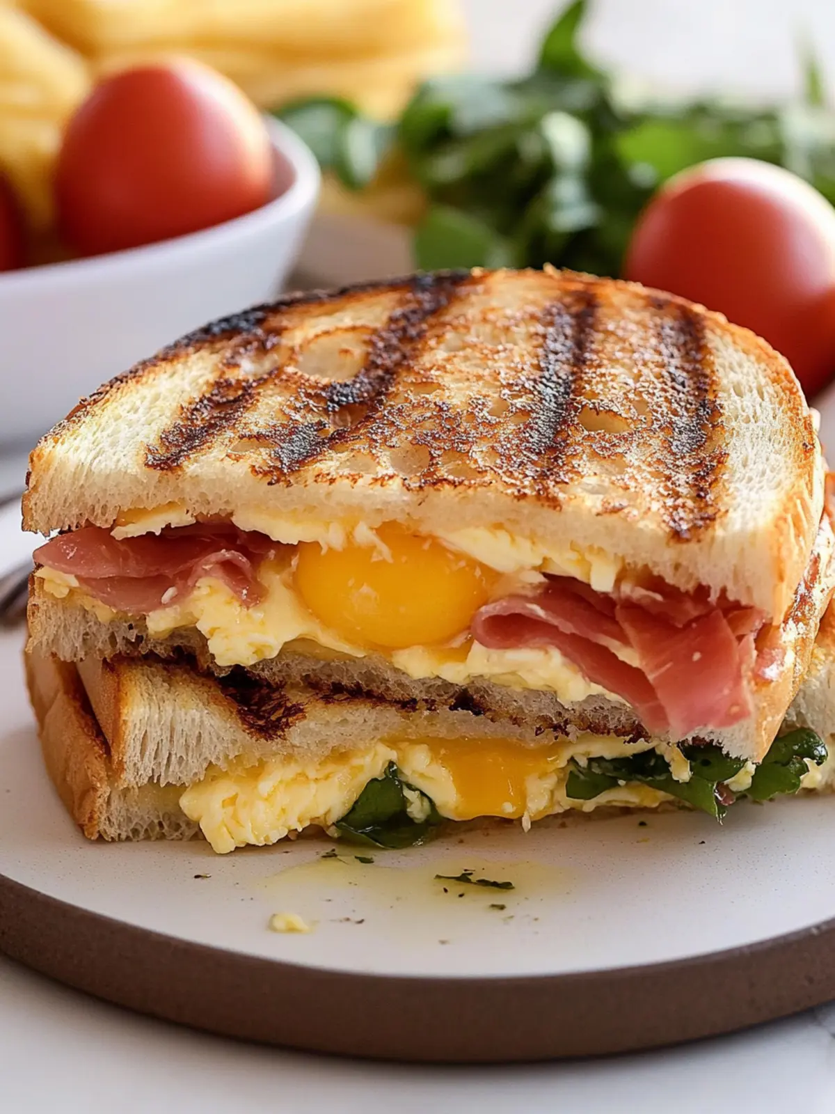 Mouthwatering Prosciutto Egg Panini for Your Busy Mornings 4 Prosciutto Egg Panini