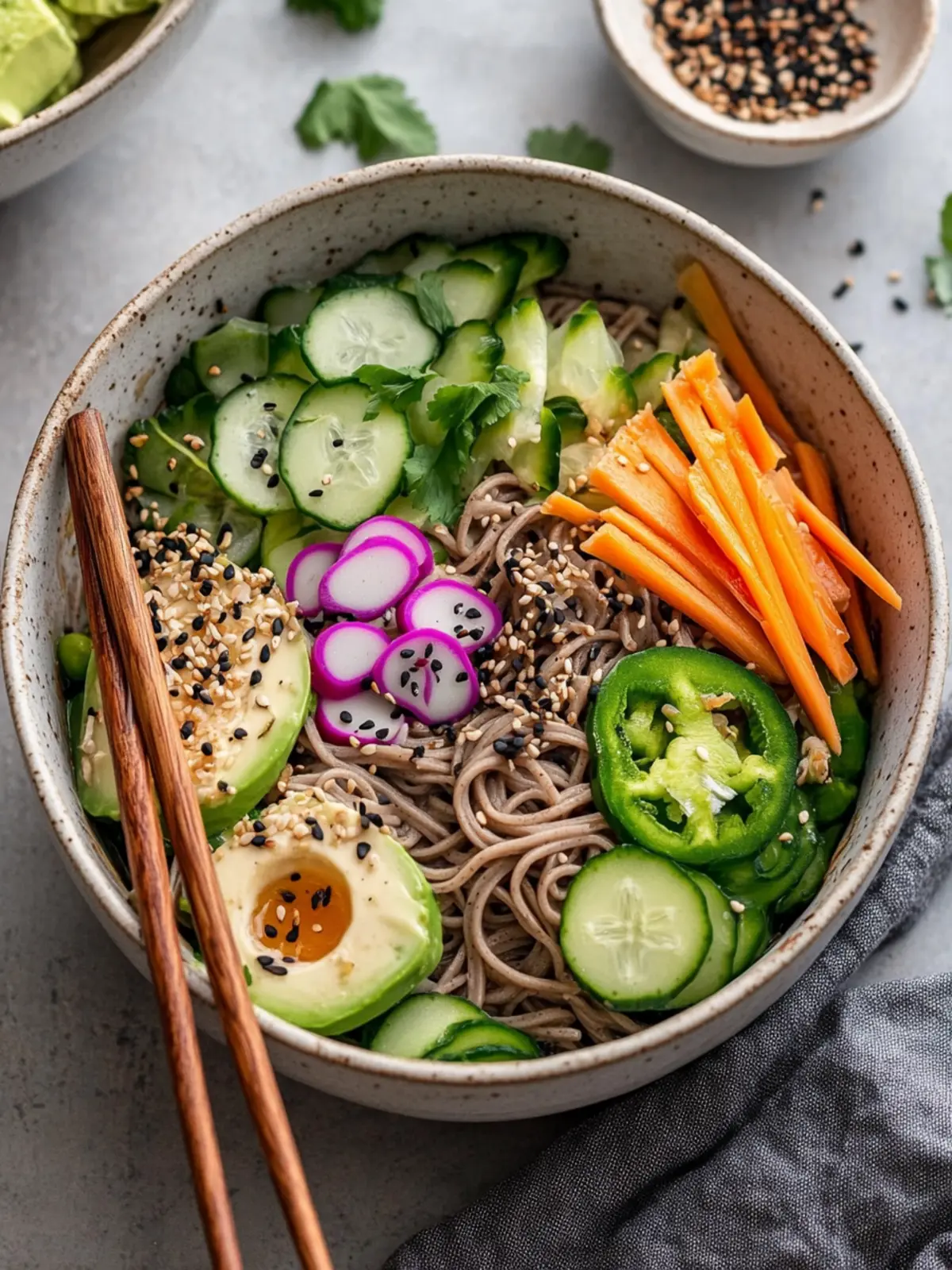 Soba Noodle Bowl The Quick Vegan Recipe You'll Love 3 Soba Noodle Bowl
