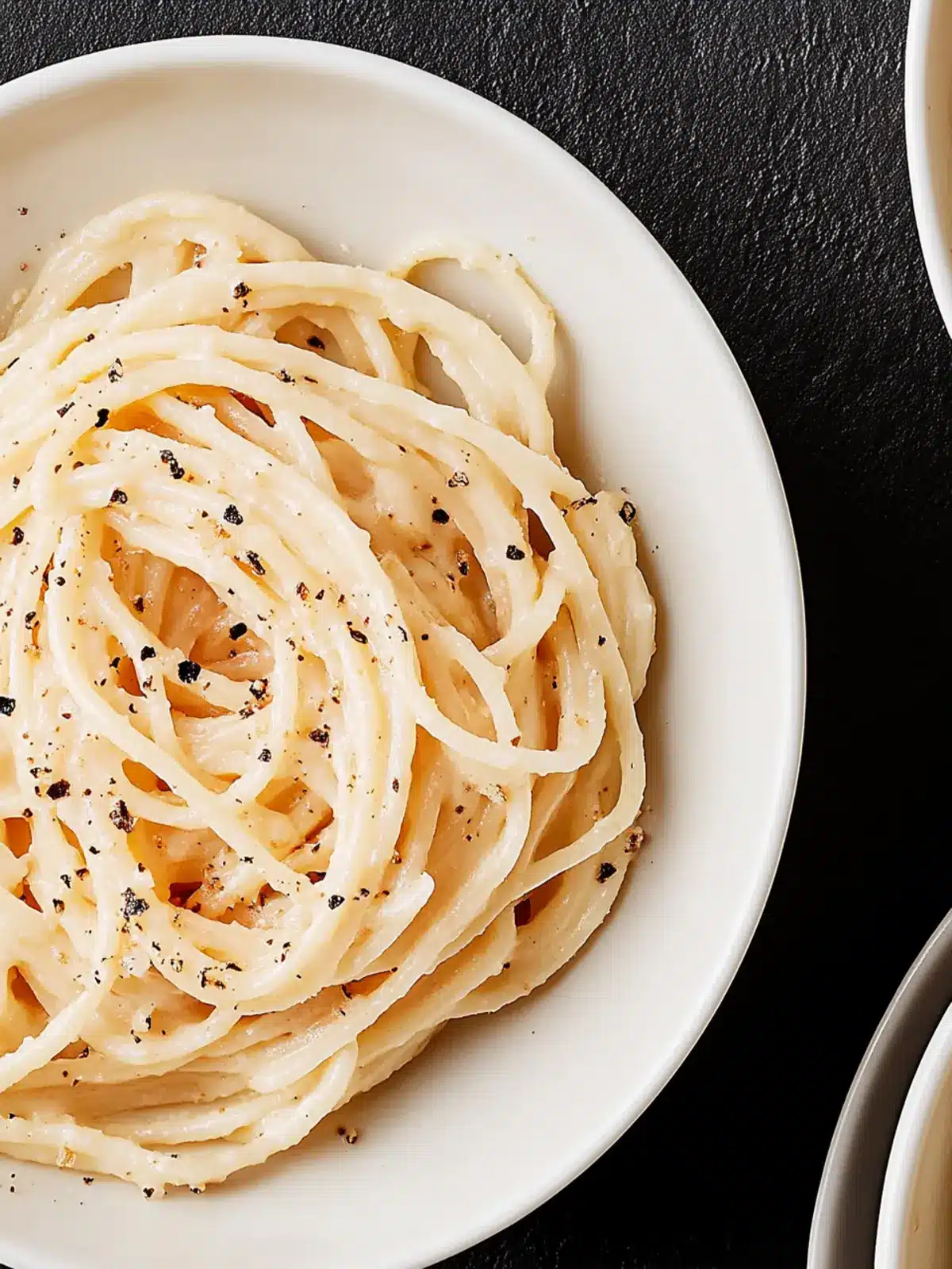 Cacio e Pepe Bliss: Creamy Italian Comfort in Minutes 3 Cacio e Pepe