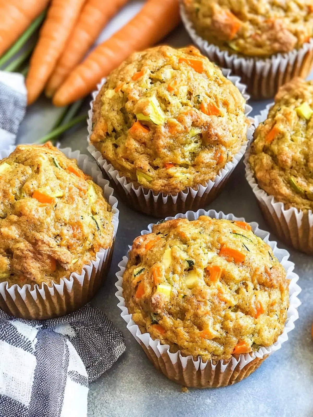 Wholesome Zucchini Carrot Muffins That Everyone Will Love 3 Zucchini Carrot Muffins