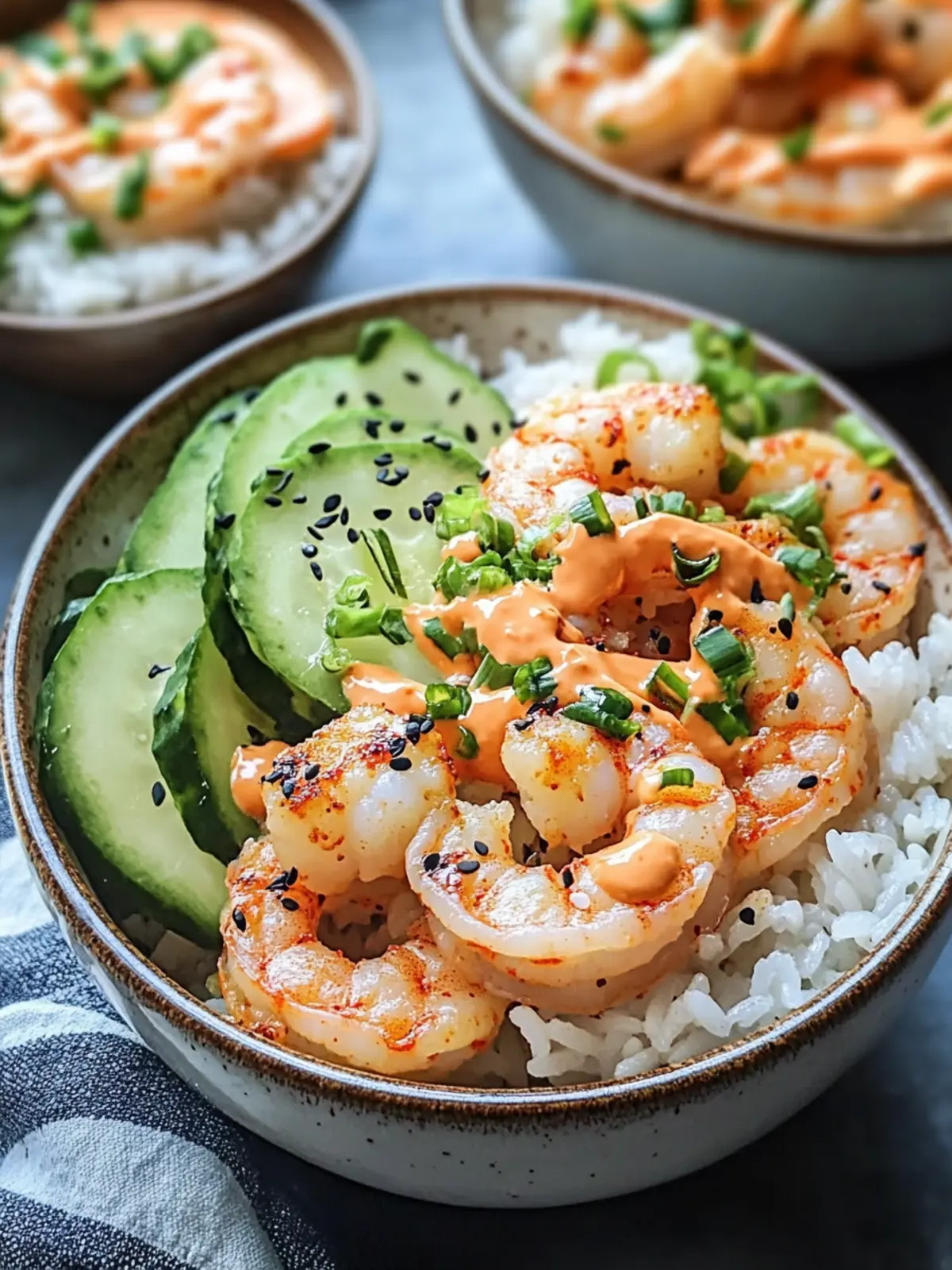 Shrimp Rice Bowls with Spicy Mayo for Quick Weeknight Joy 3 Shrimp Rice Bowls with Spicy Mayo