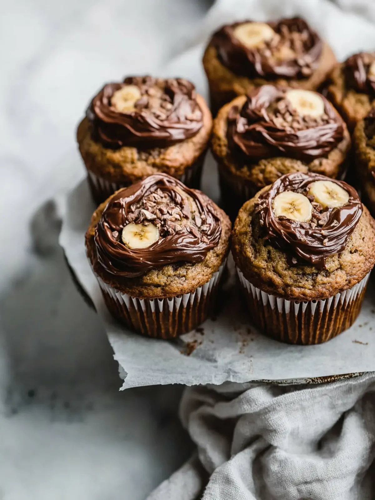 Banana Nutella Muffins: The Ultimate Cozy Comfort Bake 2 Banana Nutella Muffins