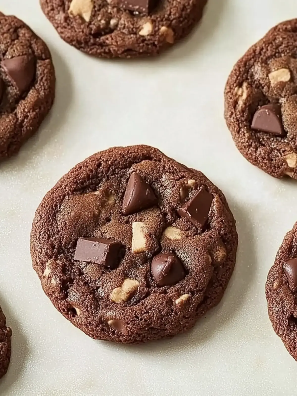 Irresistible Triple Chocolate Chip Cookies That Melt in Your Mouth 2 Triple chocolate chip cookies