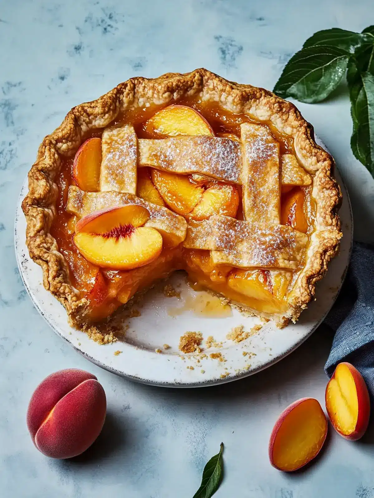 Mouthwatering Peach Pie Recipe for Summer Bliss 3 Peach Pie