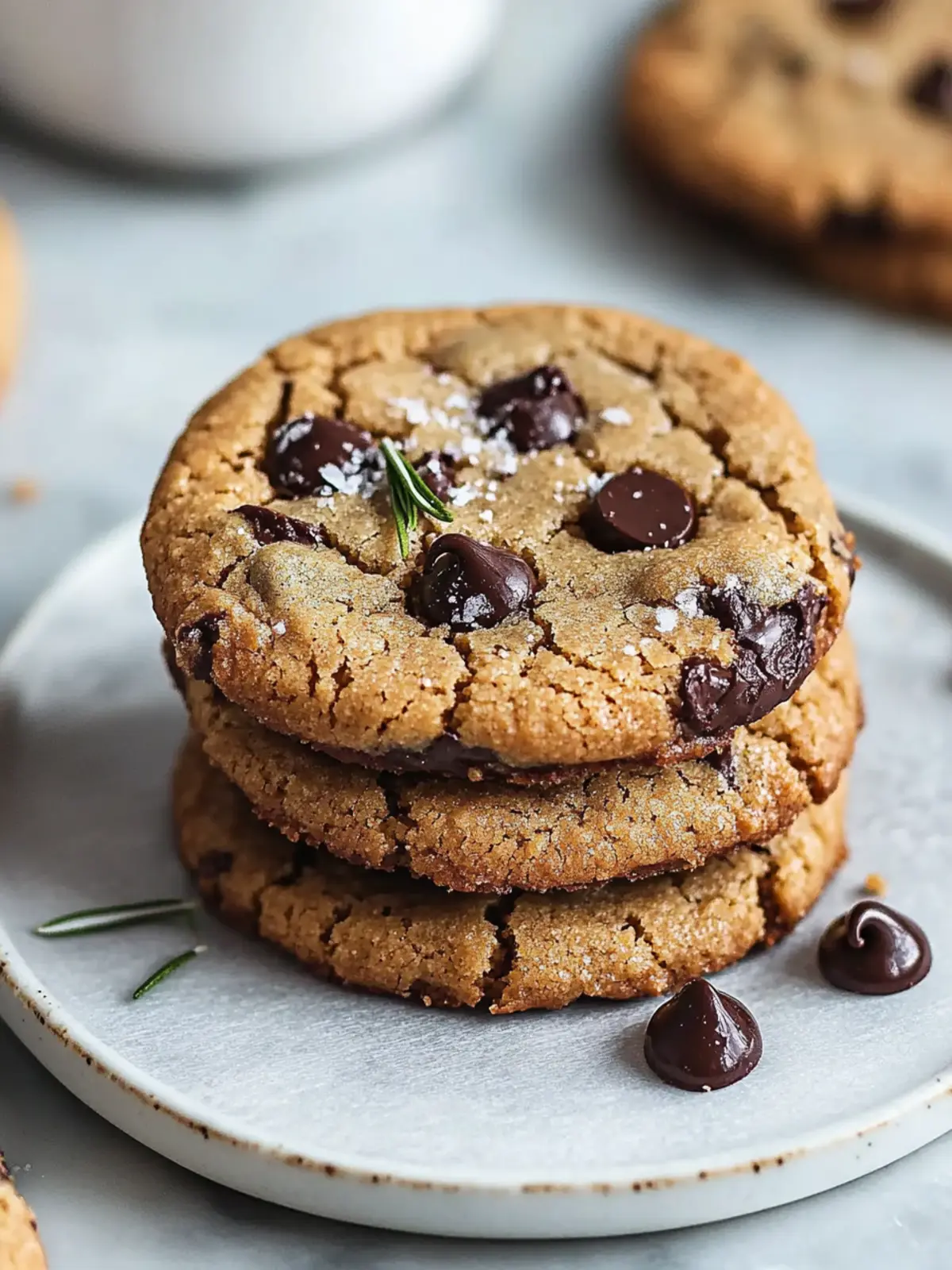 Brown Butter Rosemary Chocolate Chip Cookies You ll Crave 2 Brown Butter Rosemary Chocolate Chip Cookies