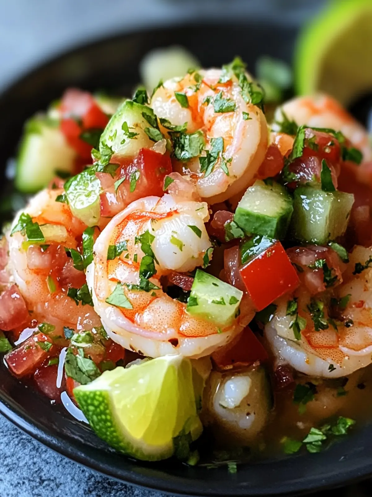 Chilli Lime Shrimp Ceviche: Zesty Treat in Just 15 Minutes 2 Chilli Lime Shrimp Ceviche