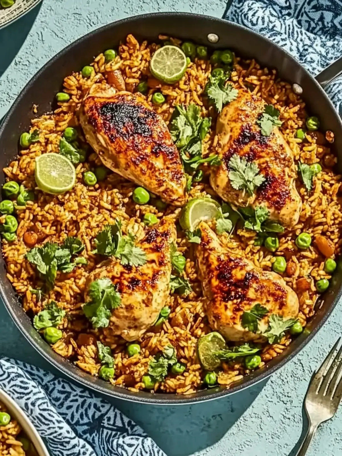 Healthy One-Pan Chicken and Rice for Easy Weeknight Dinners 2 Healthy one-pan chicken and rice