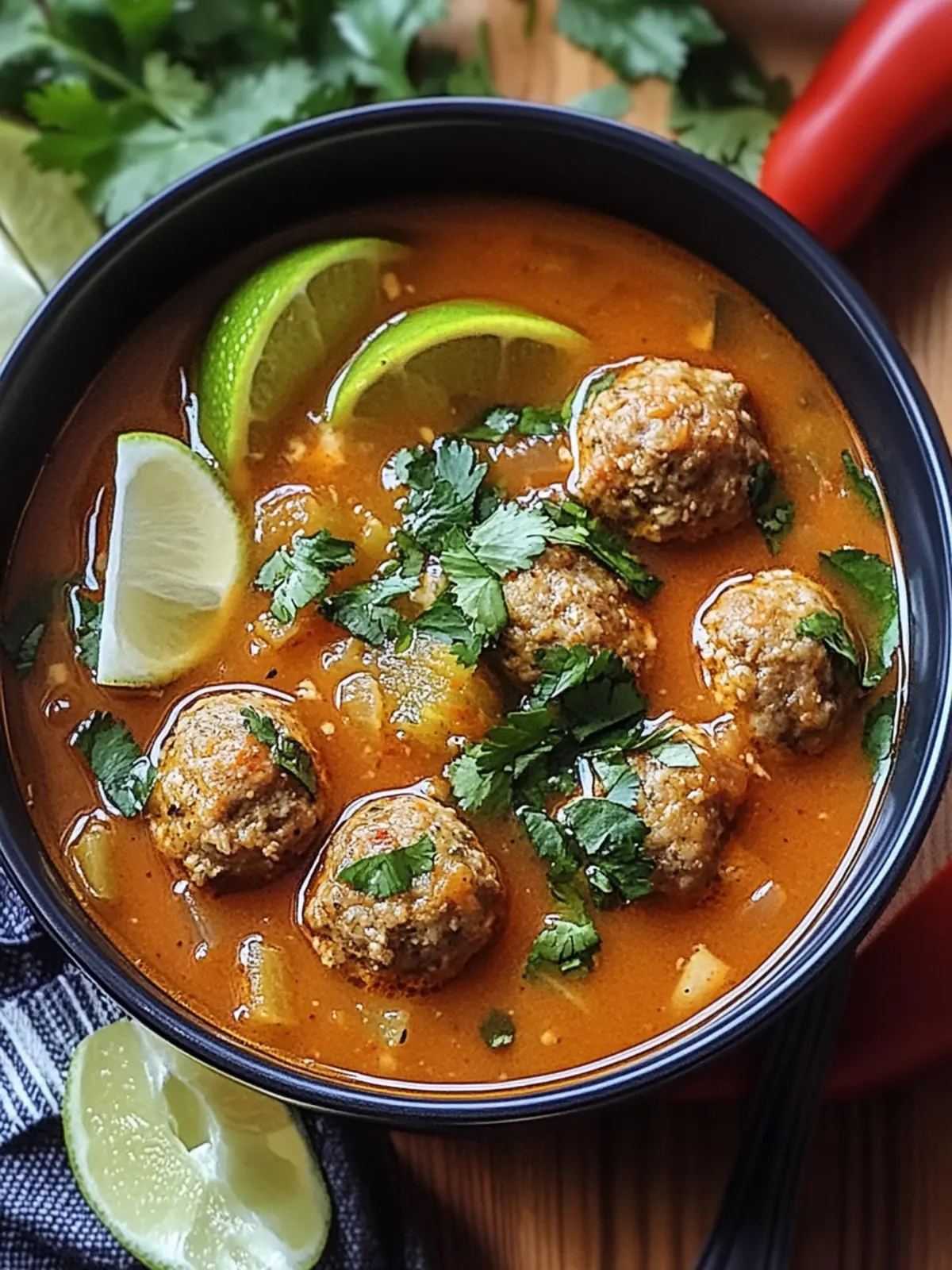 Smoky Chipotle Meatball Tortilla Soup for Cozy Nights 4 Smoky Chipotle Meatball Tortilla Soup
