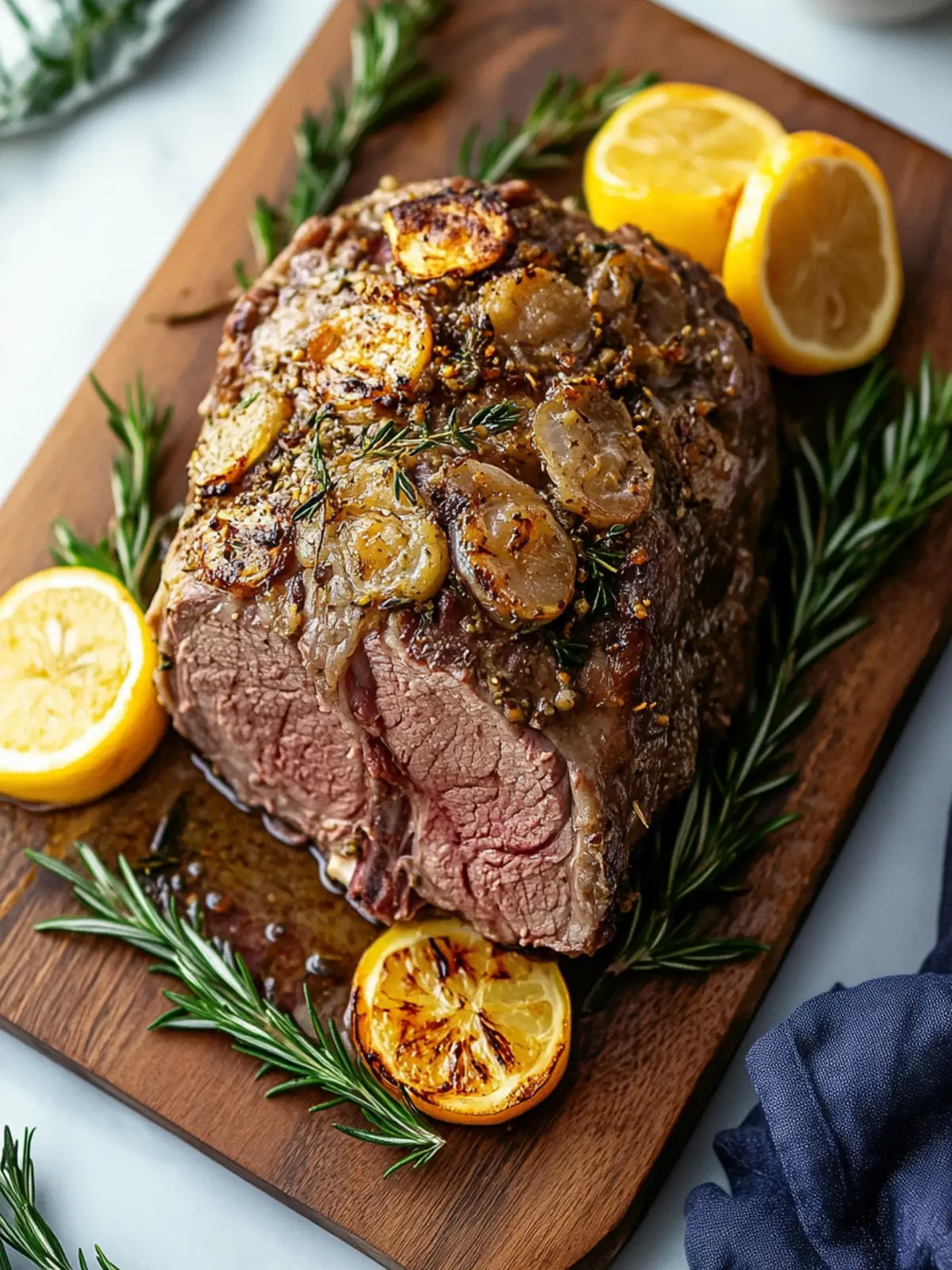 Savory Roasted Boneless Leg of Lamb for Effortless Elegance 2 Roasted Boneless Leg of Lamb