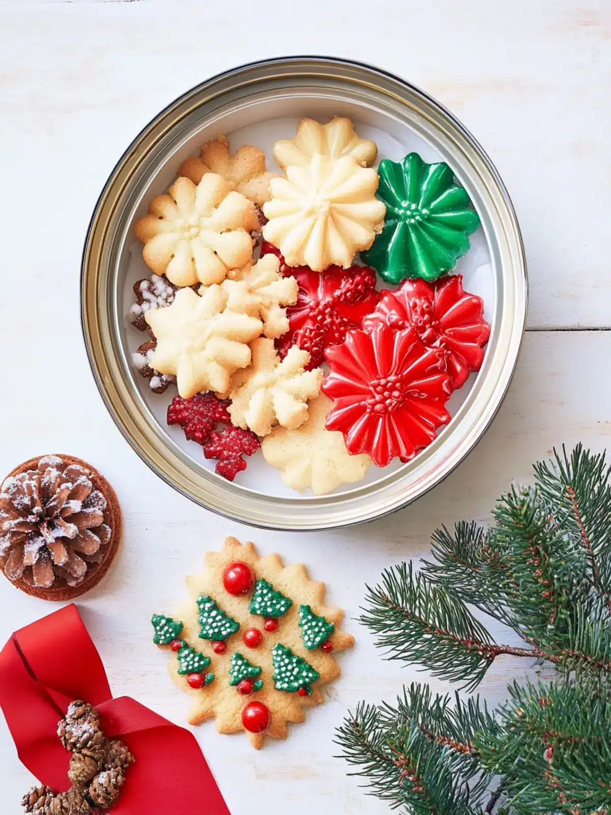 Classic Spritz Cookies: Festive Christmas Cookies You'll Love 4 Classic Spritz Cookies- christmas cookies