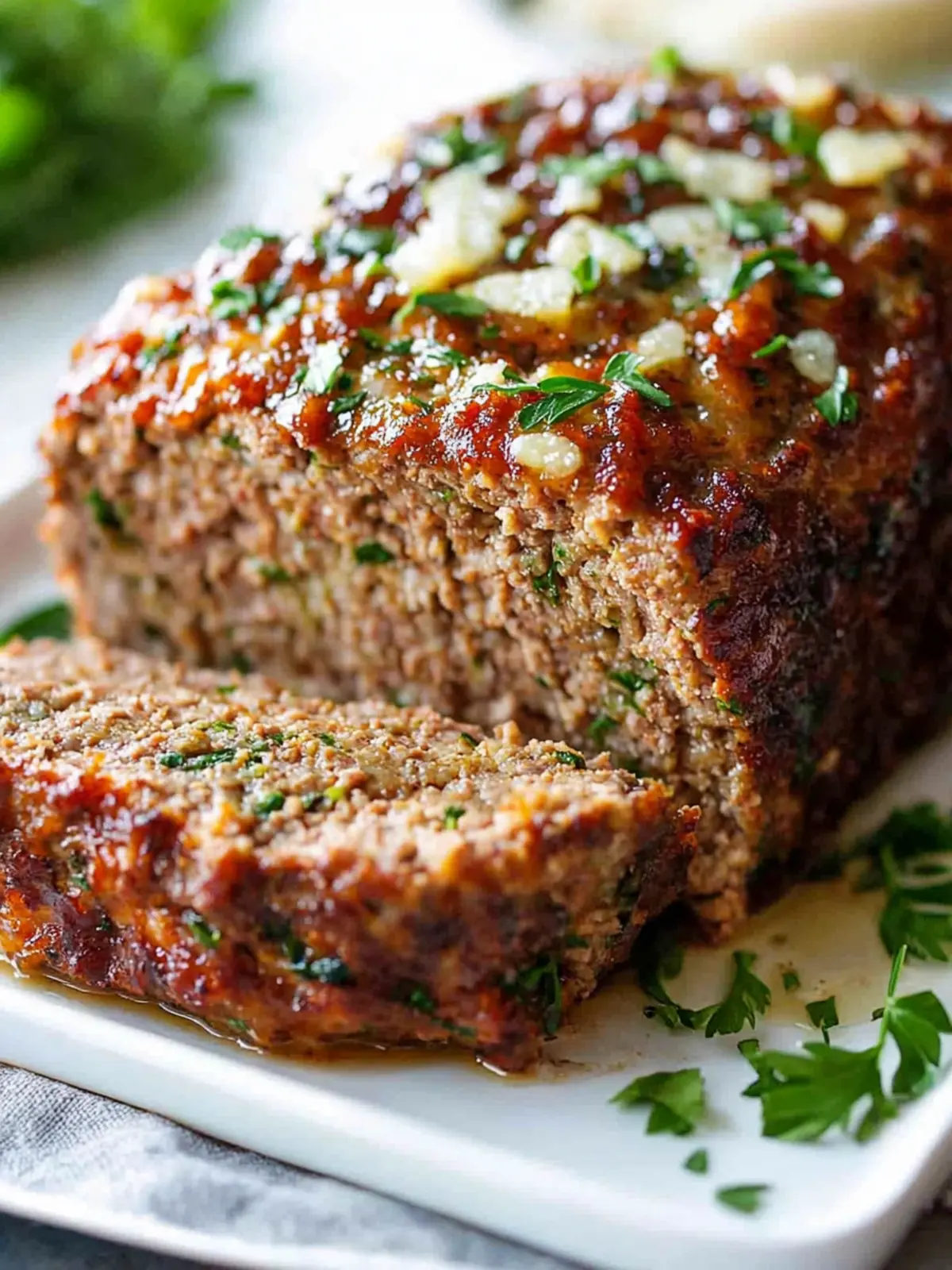 Mouthwatering Garlic Parmesan Meatloaf Recipe for Family Bliss 4 Mouthwatering Garlic Parmesan Meatloaf Recipe Easy Comfort Food Dinner Idea
