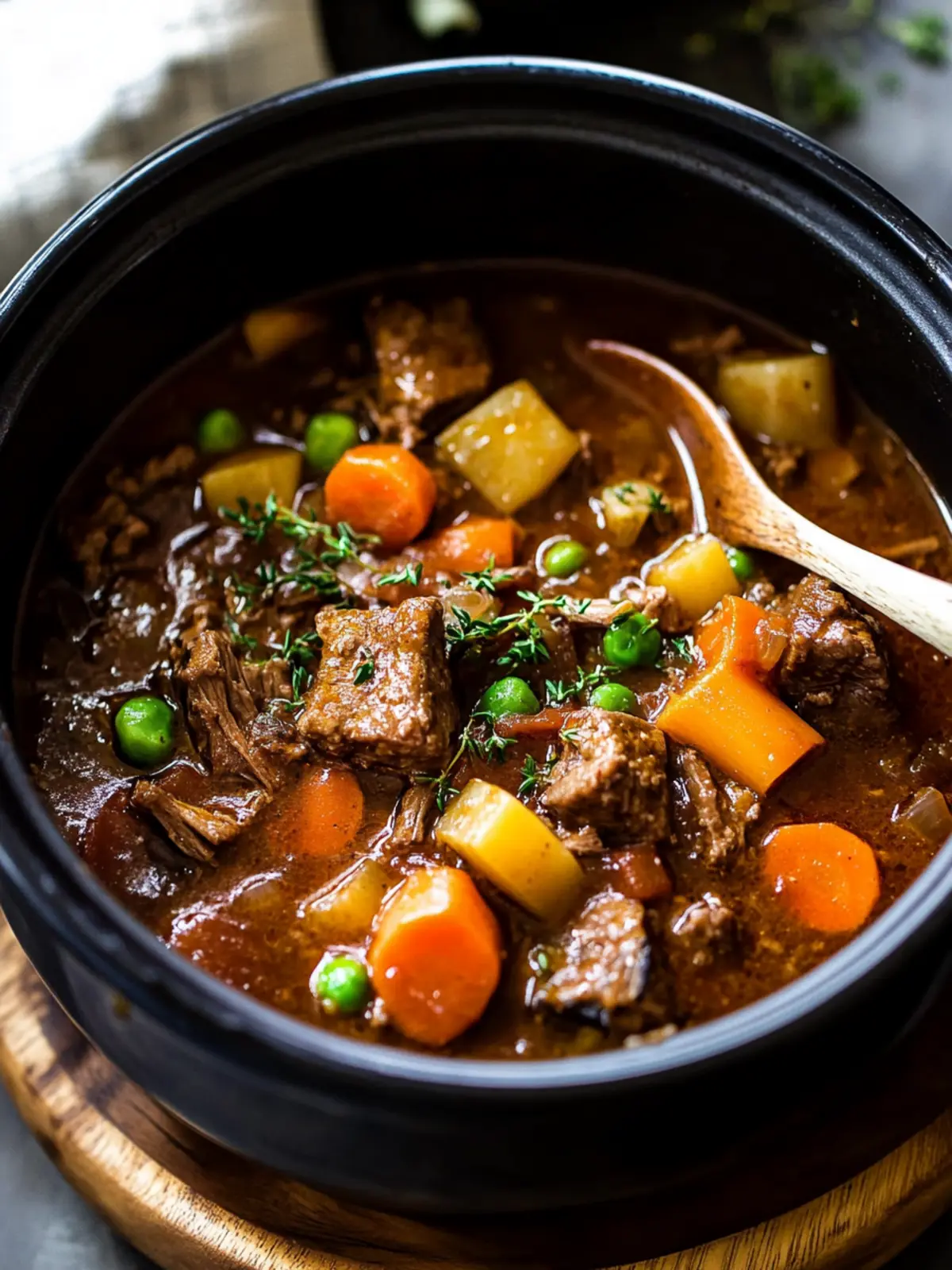 Hearty Slow Cooker Beef Stew for Cozy Nights In 3 Slow Cooker Beef Stew