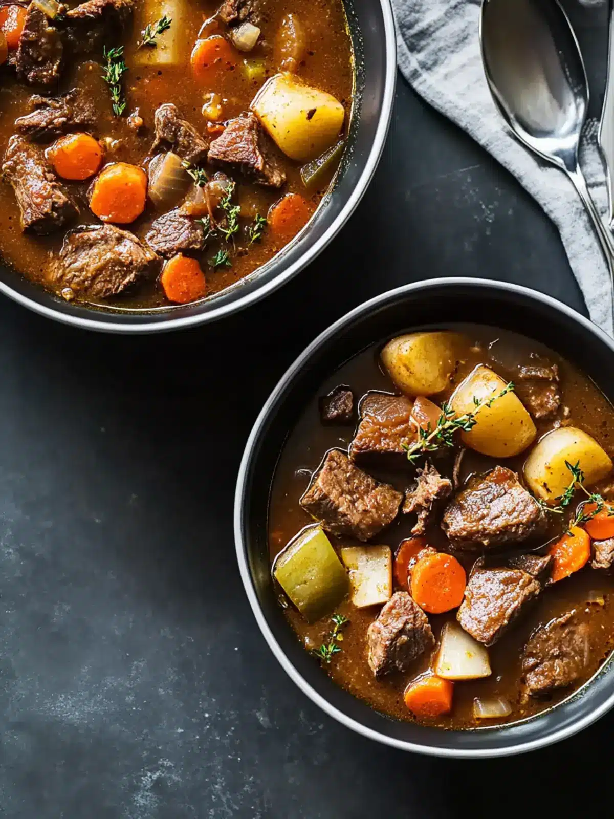Hearty Slow Cooker Classic Beef Stew for Cozy Nights 3 Slow Cooker Classic Beef Stew