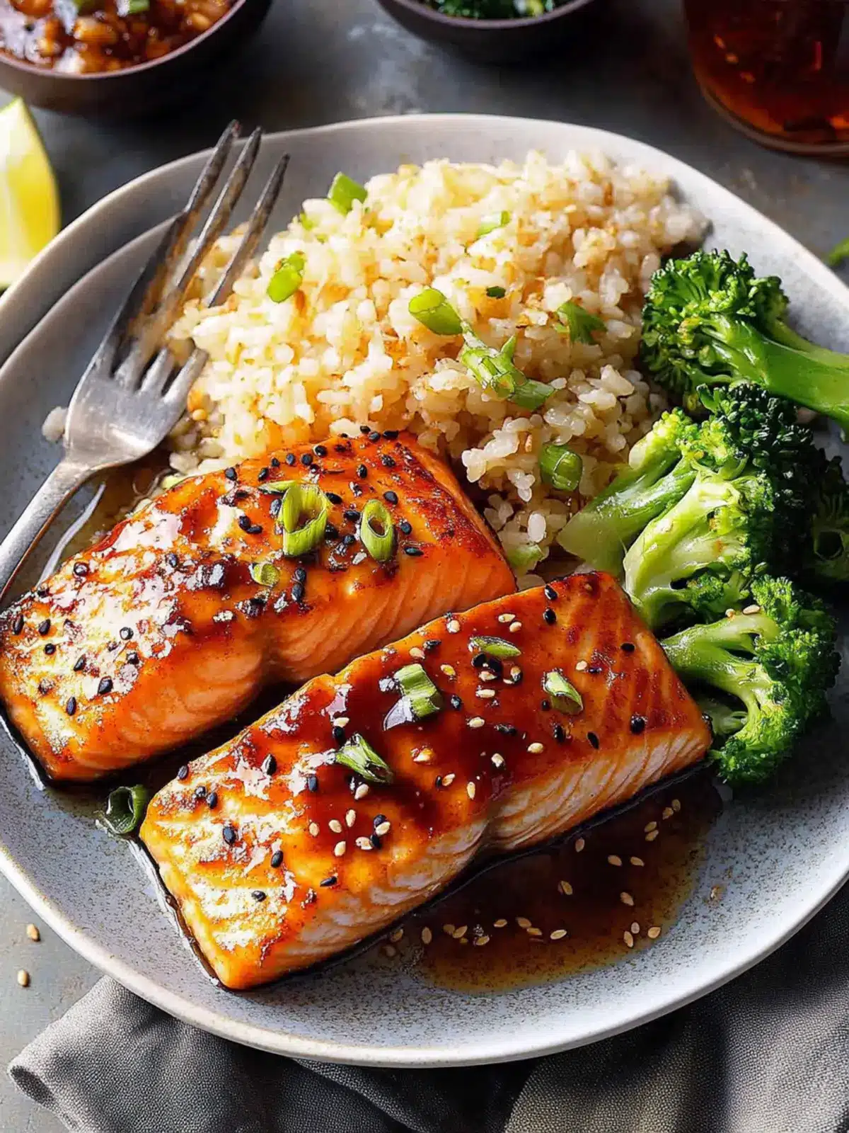 Baked Teriyaki Salmon: Quick & Healthy Dinner Delight 3 Teriyaki Salmon