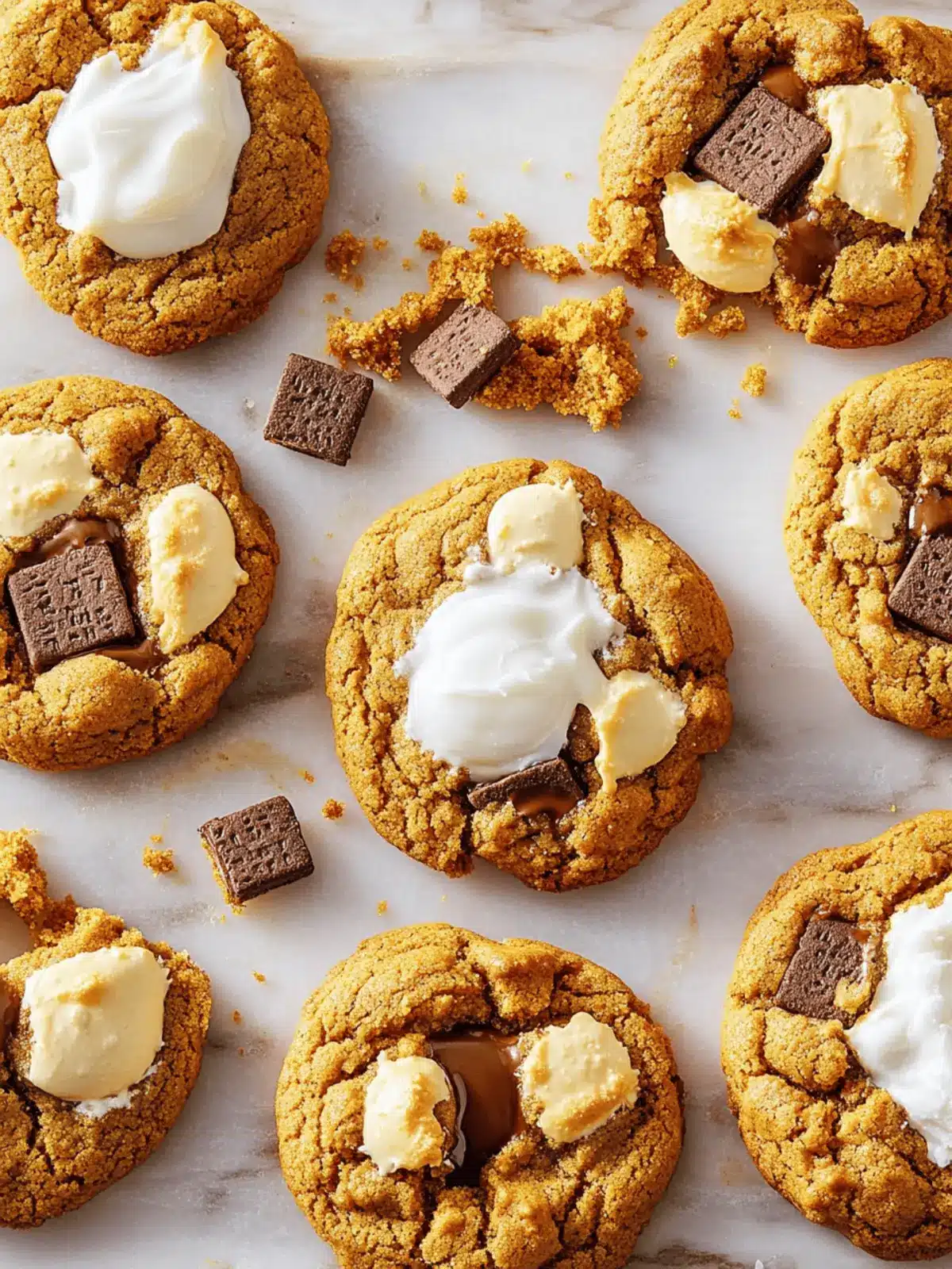 Pumpkin S'mores Cookies: A Cozy Twist on Fall Favorites 4 Pumpkin S'mores Cookies