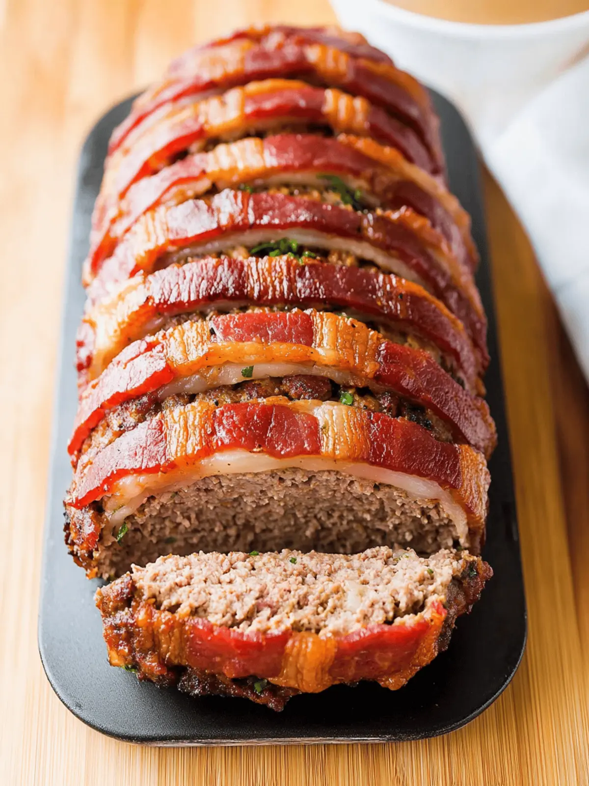 Bacon-Wrapped Keto Meatloaf: A Flavorful Low-Carb Delight 3 Bacon-Wrapped Keto Meatloaf