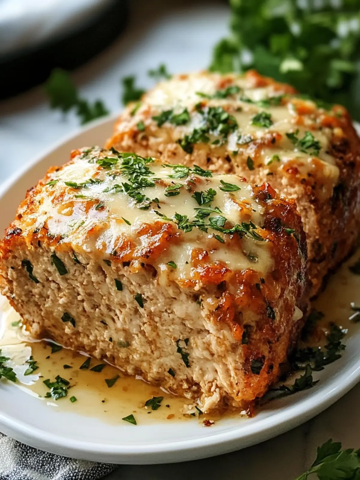 Savory Garlic Parmesan Chicken Meatloaf Recipe You'll Love 2 Garlic Parmesan Chicken Meatloaf Recipe