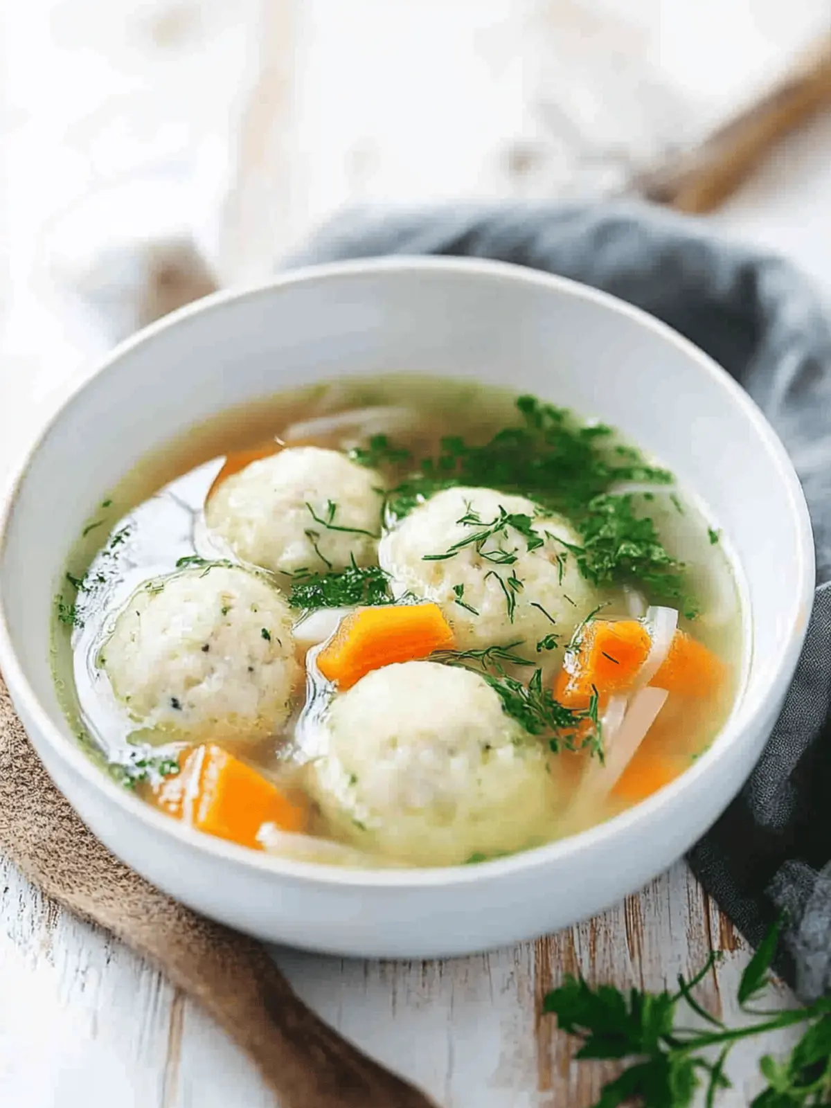 Fluffy Matzo Ball Soup Recipe for Ultimate Comfort Food 4 Matzo Ball Soup Recipe