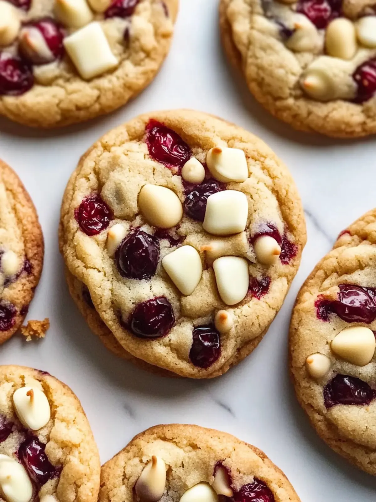 Soft-Baked White Chocolate Cranberry Cookies for Cozy Days 2 Soft-Baked White Chocolate Cranberry Cookies