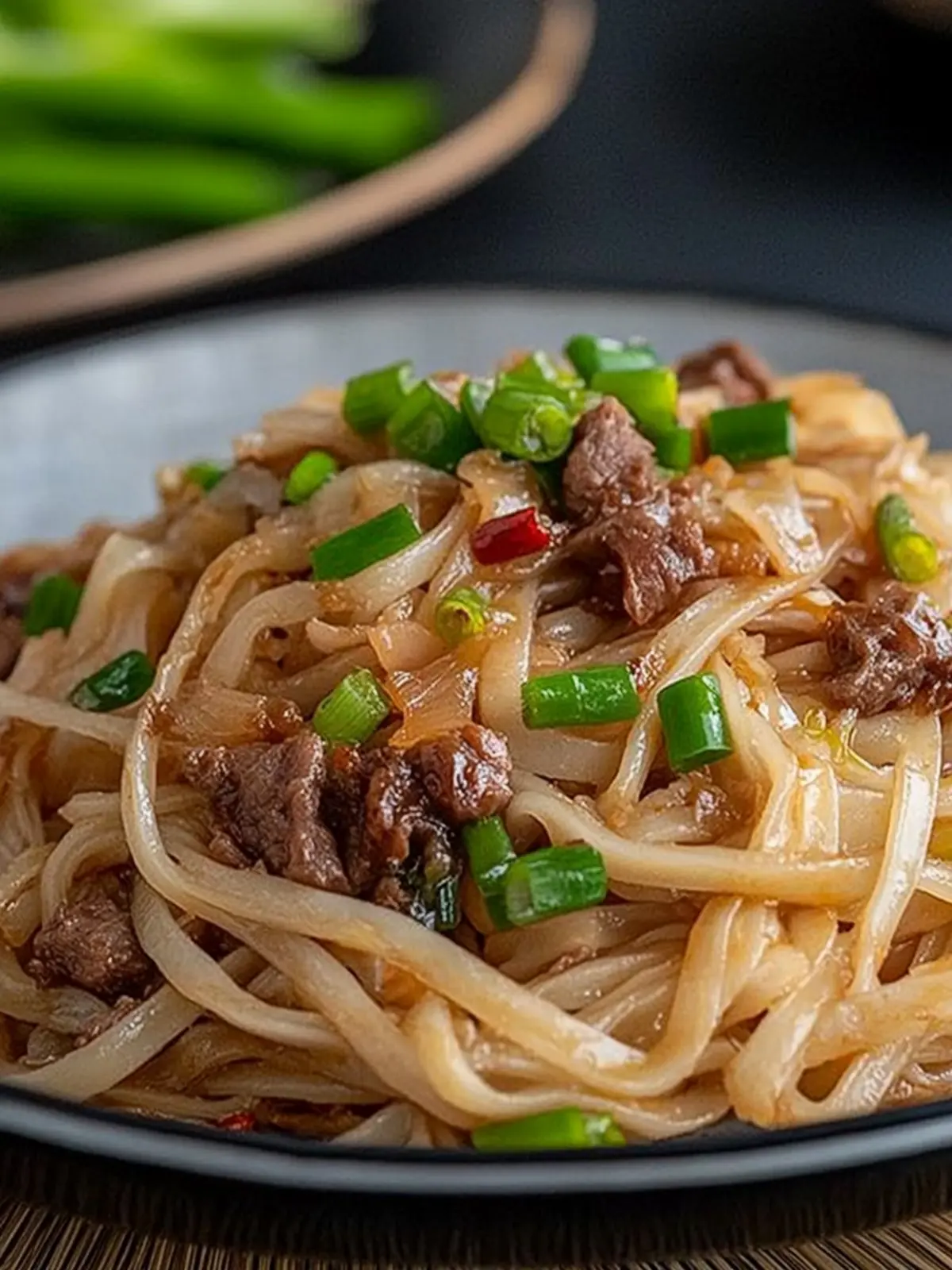 Beef Noodles with Spicy XO Sauce - Quick Chinese New Year Feast 2 Beef Noodles with Spicy XO Sauce- Chinese New Year recipes