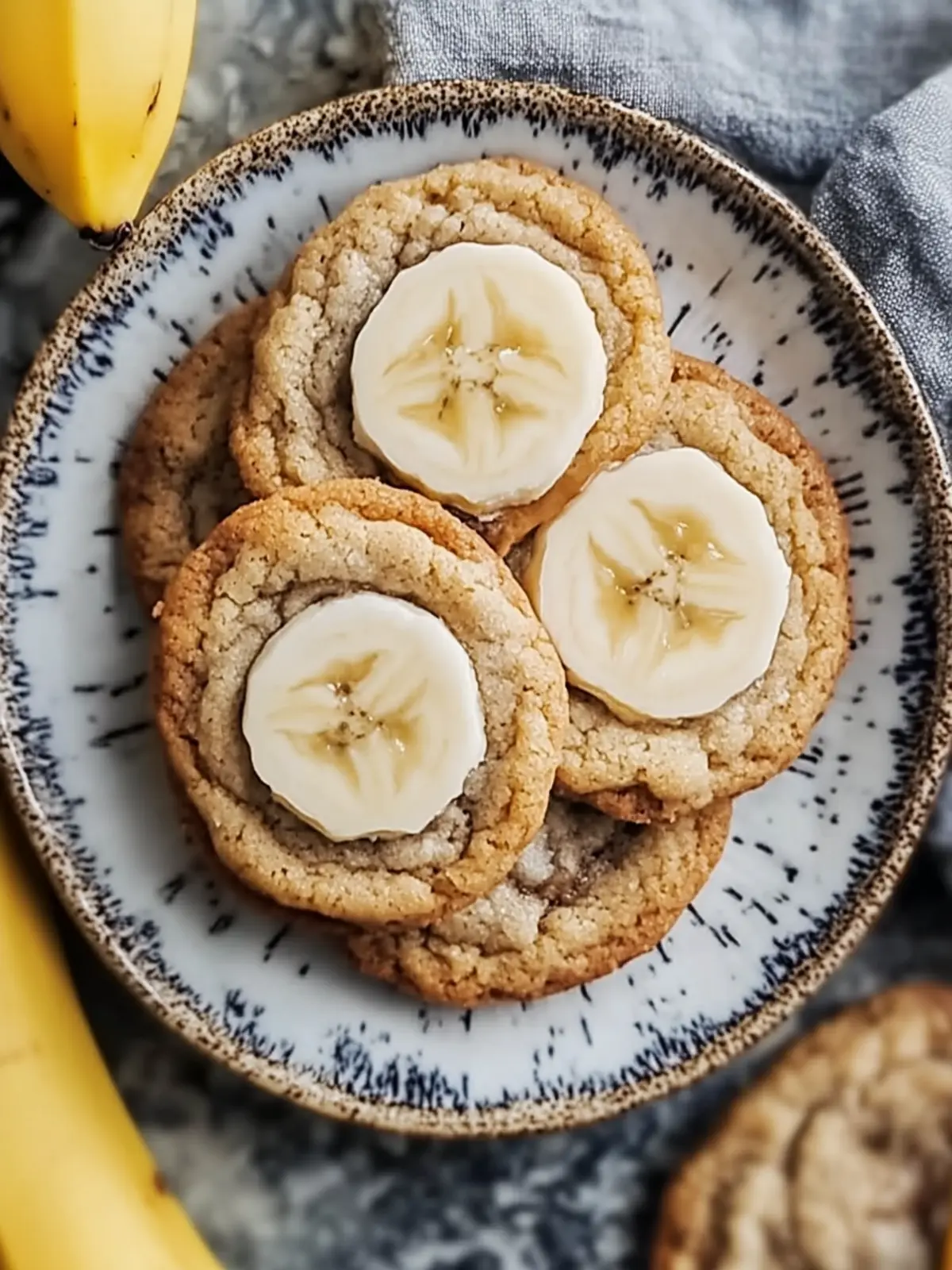 Irresistible Banana Bread Cookies with Creamy Glaze 3 Banana Bread Cookies