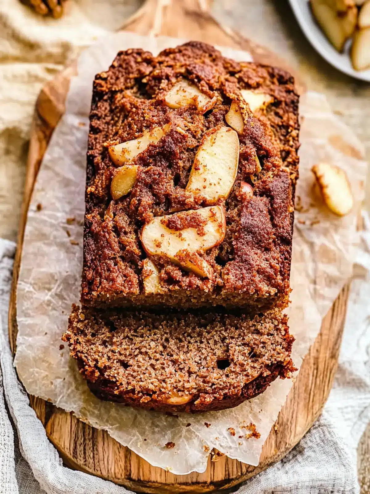 Moist Healthy Apple Bread: Your Fall Baking Delight 3 Apple Bread