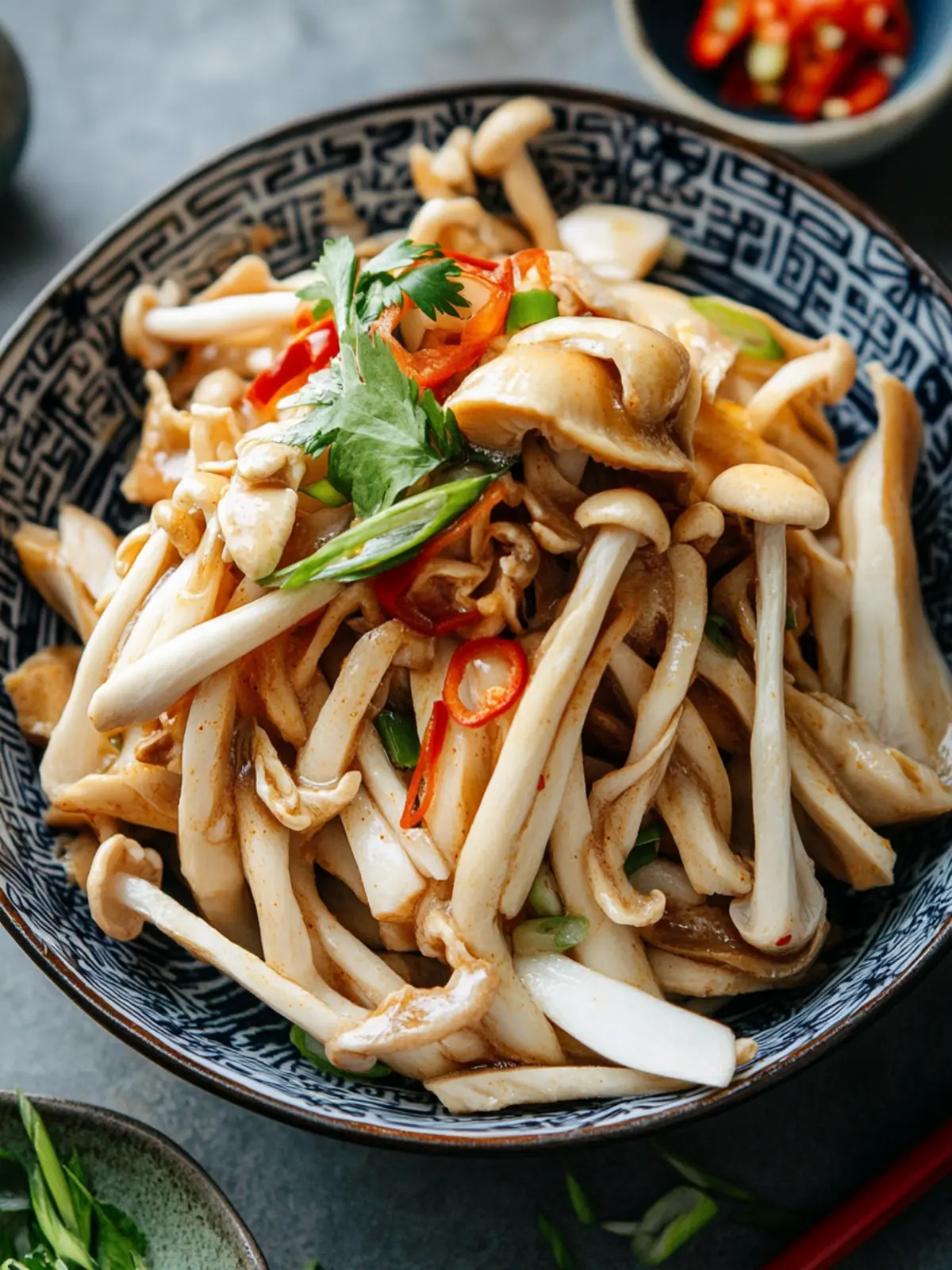 Bang Bang King Oyster Mushrooms for a Festive Lunar New Year 3 Bang Bang King Oyster Mushrooms- Lunar New Year recipes