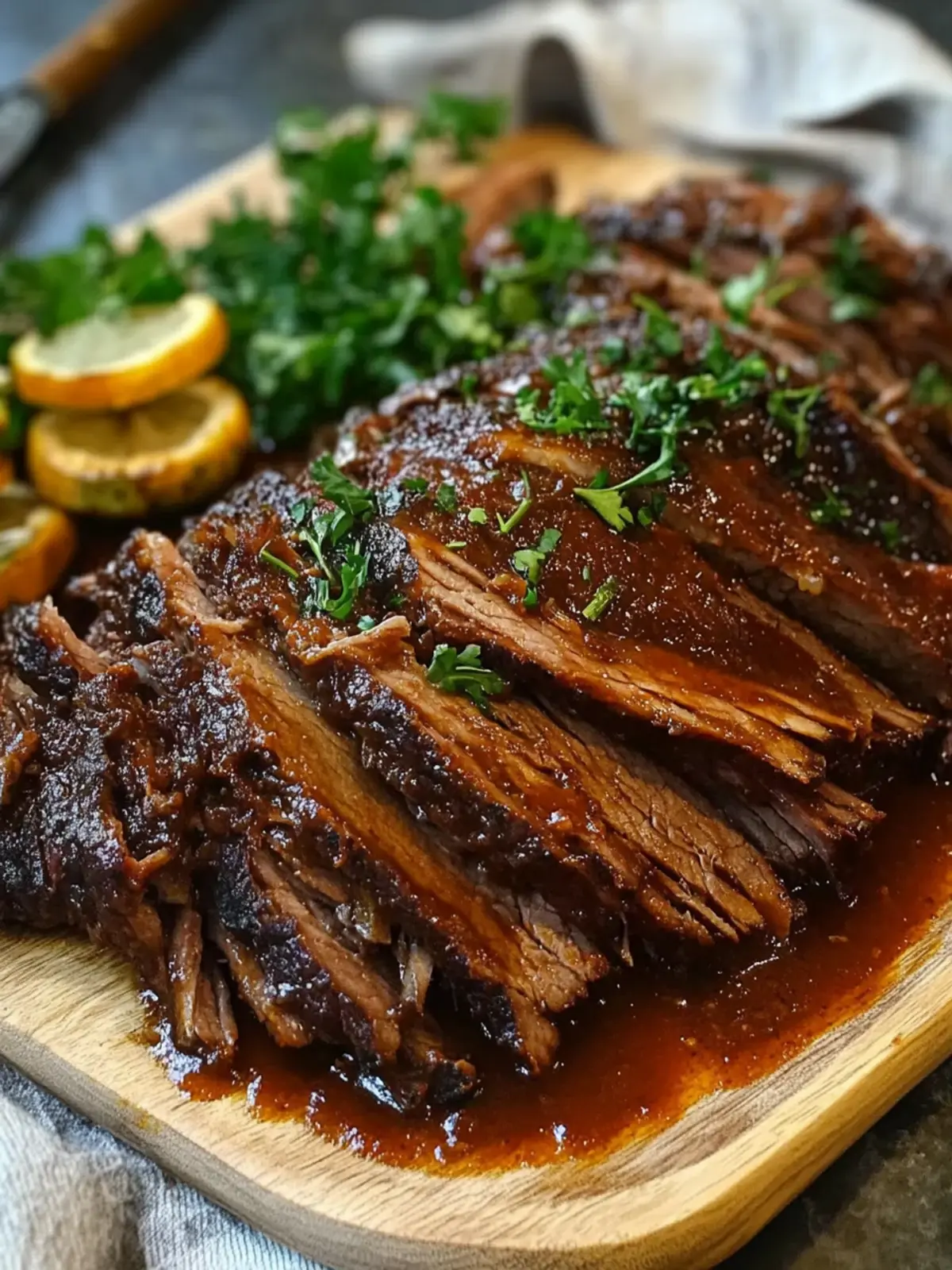 Slow Cooker BBQ Beef Brisket: Melt-in-Your-Mouth Delight 2 Slow Cooker BBQ Beef Brisket