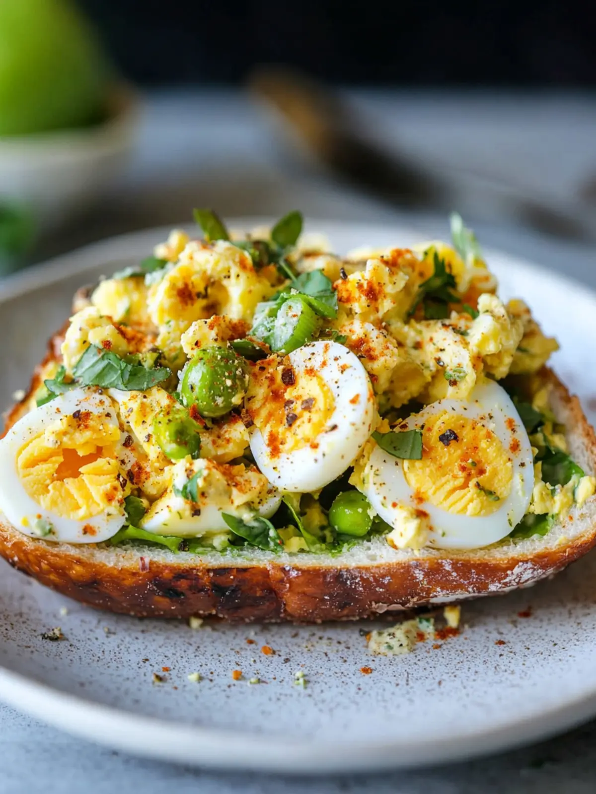 Crispy Egg Salad: Elevate Your Lunch Game with Flavor! 4 Crispy Egg Salad