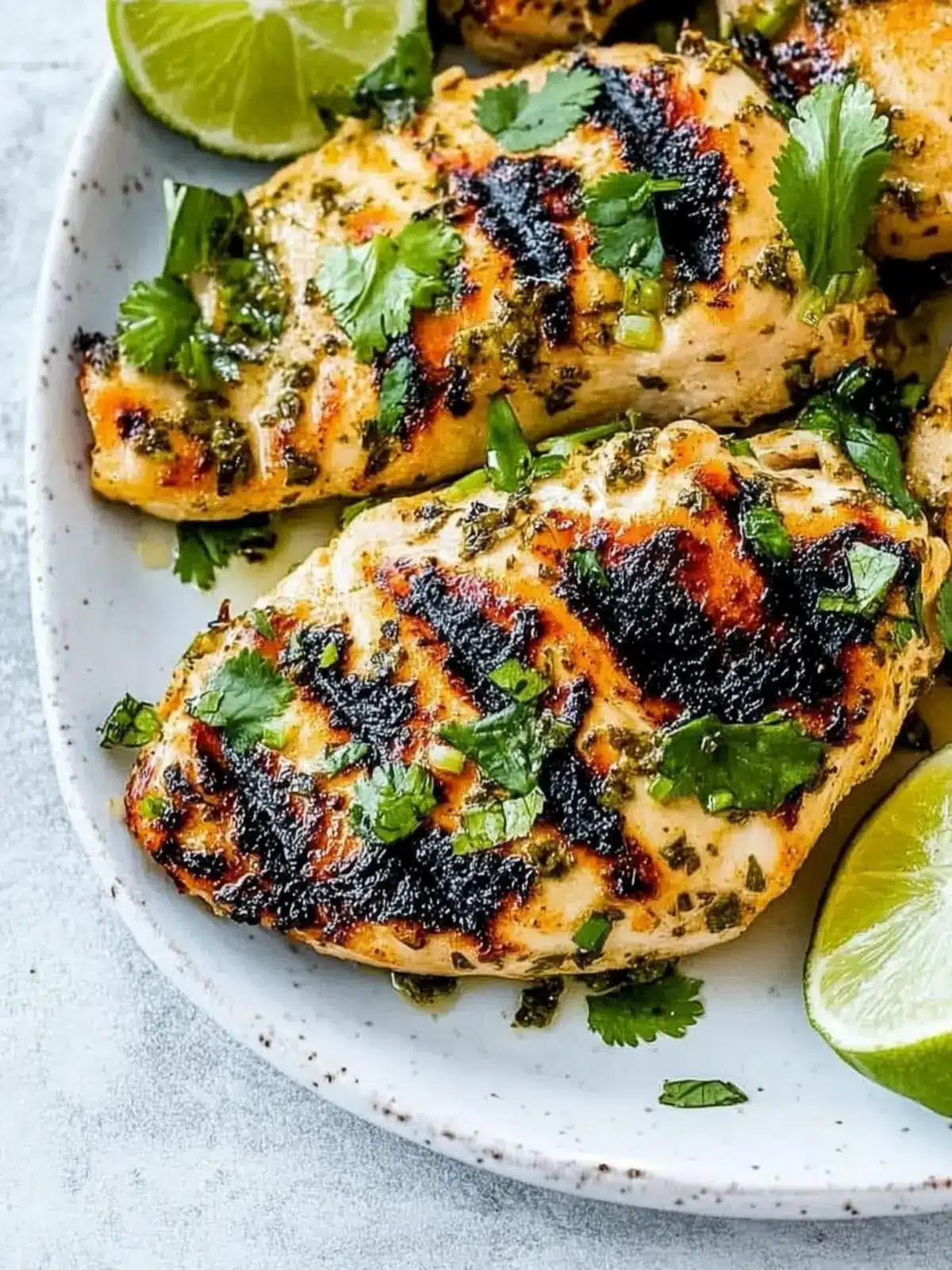 Zesty Cilantro Lime Chicken Breast: Perfectly Grilled or Air Fried 3 Cilantro Lime Chicken Breast (Grilled or Air Fryer)
