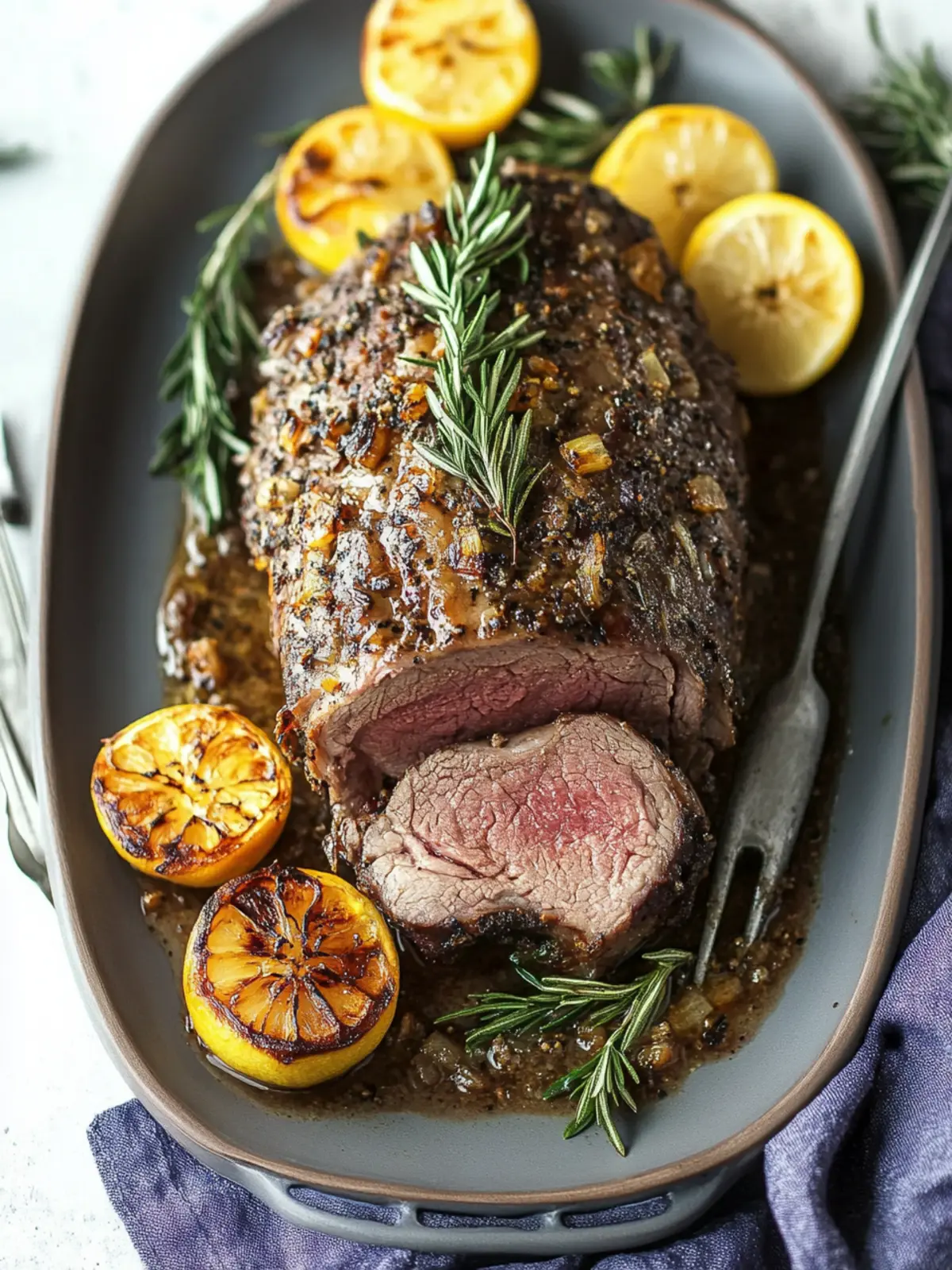 Savory Roasted Boneless Leg of Lamb for Effortless Elegance 4 Roasted Boneless Leg of Lamb