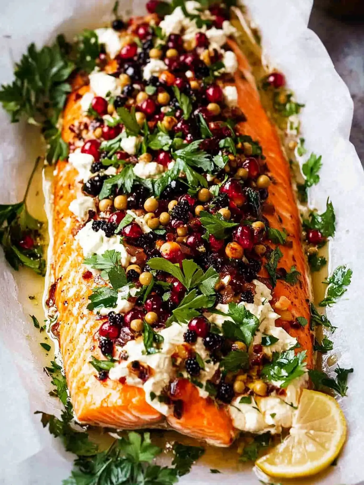 Savory Christmas Baked Salmon: Easy Make-Ahead Delight! 3 Christmas Baked Salmon: Easy & Make-ahead