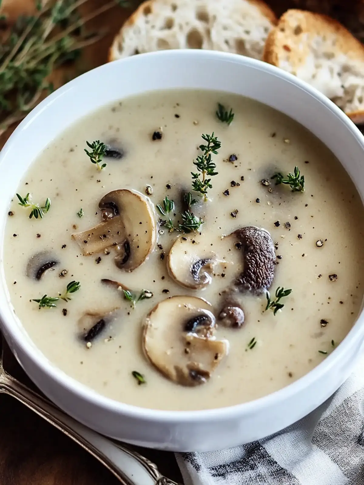 Cream of Mushroom Soup: Cozy, Creamy, & Irresistibly Delicious 3 Cream of Mushroom Soup