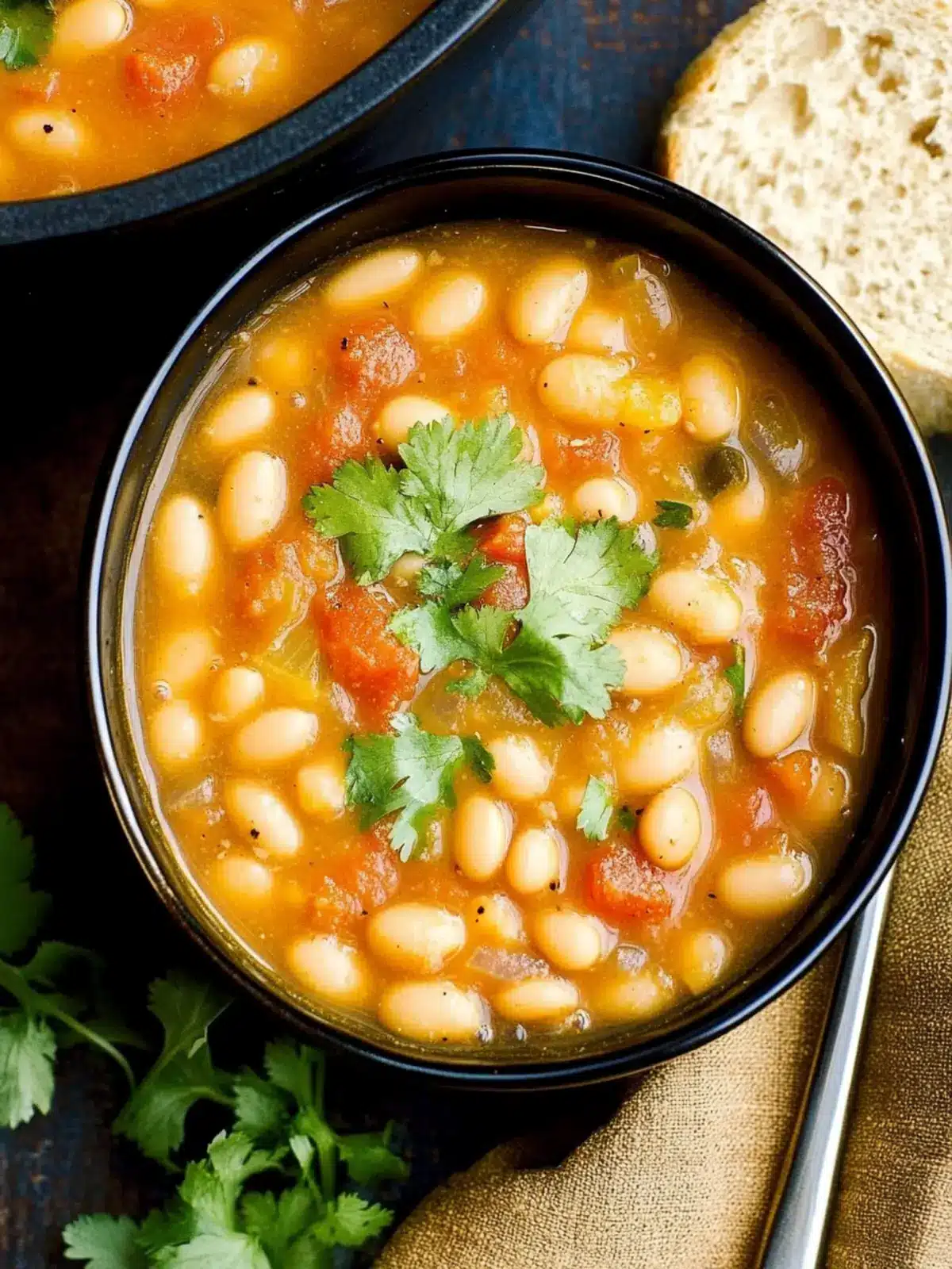 Zesty Southwestern Navy Bean Soup: Heartwarming & Healthy 3 Southwestern Navy Bean Soup