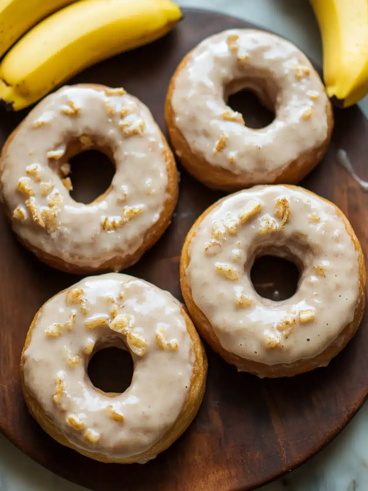 Healthy Banana Bread Donuts for a Guilt-Free Breakfast 2 Banana Bread Donuts