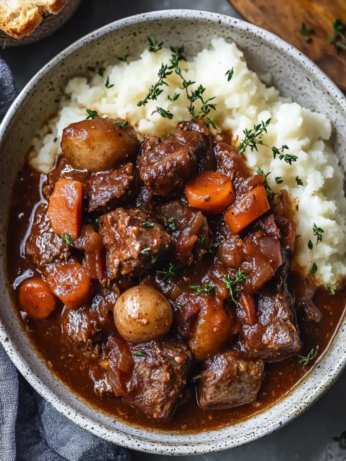 Heavenly Slow Cooker Beef Bourguignon You ll Crave! 3 Beef Bourguignon (Slow Cooker)